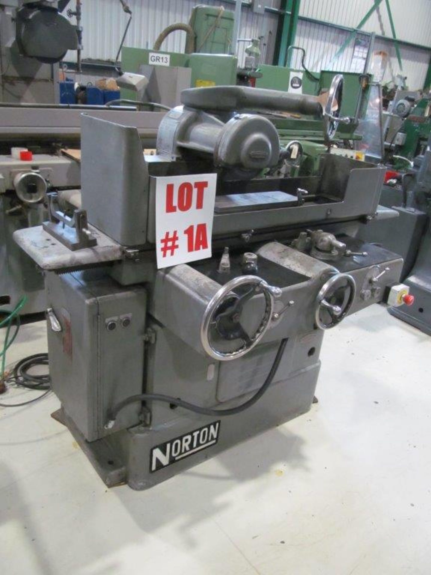 NORTON SURFACE GRINDER, MODEL 618, 12'' X 24'' WITH 6'' X 18'' TABLE, LOCATION, MONTREAL, QUEBEC