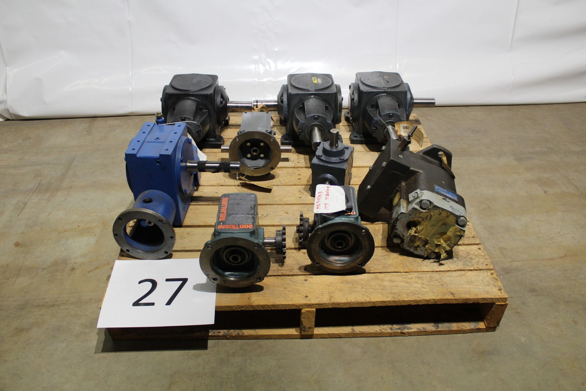 GEAR REDUCERS (USED), SEE PICTURES FOR NAME PLATE INFO, LOCATION, LONDON, ONTARIO