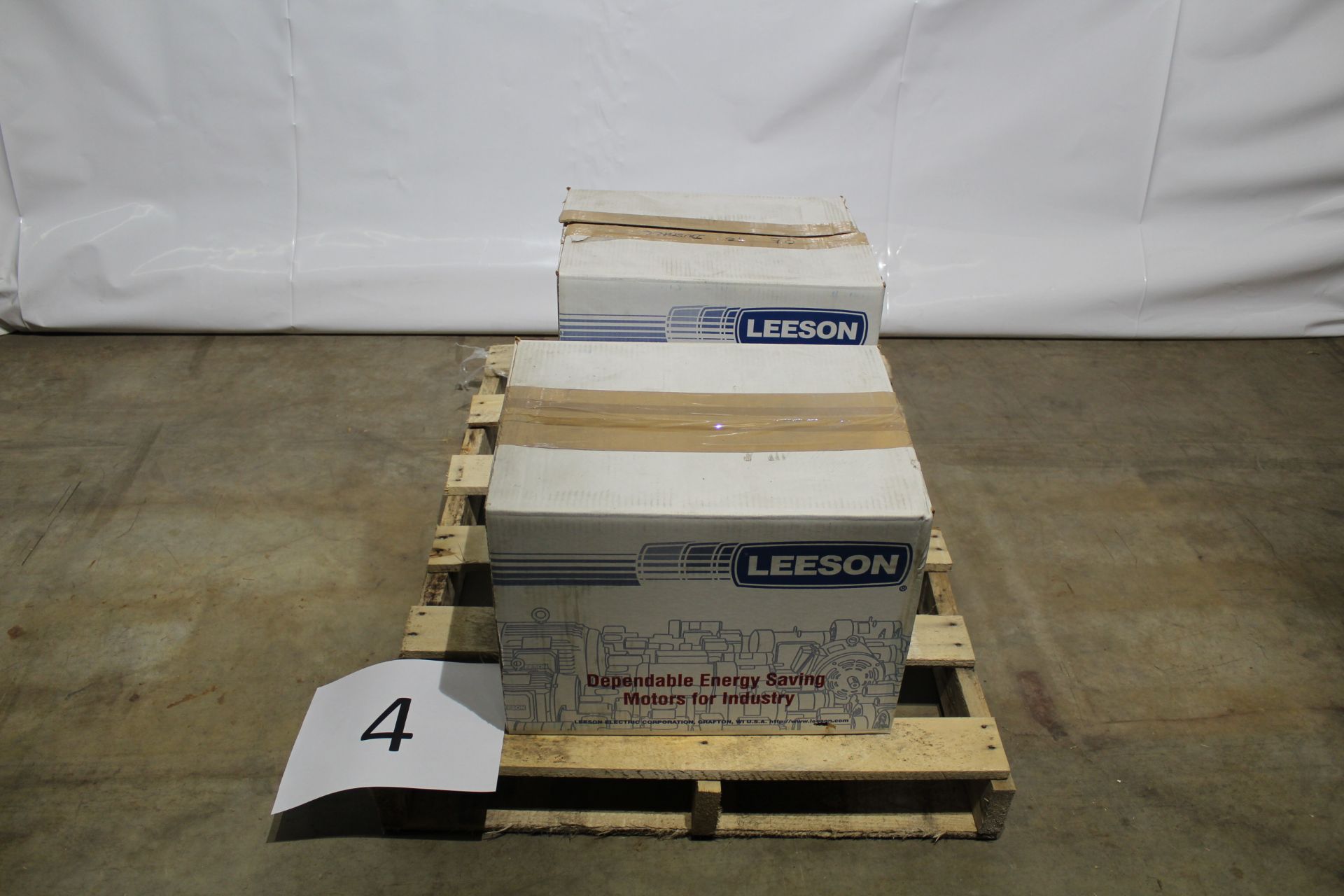 (2) NEW LEESON 560 VOLT MOTORS, LOCATION, LONDON, ONTARIO