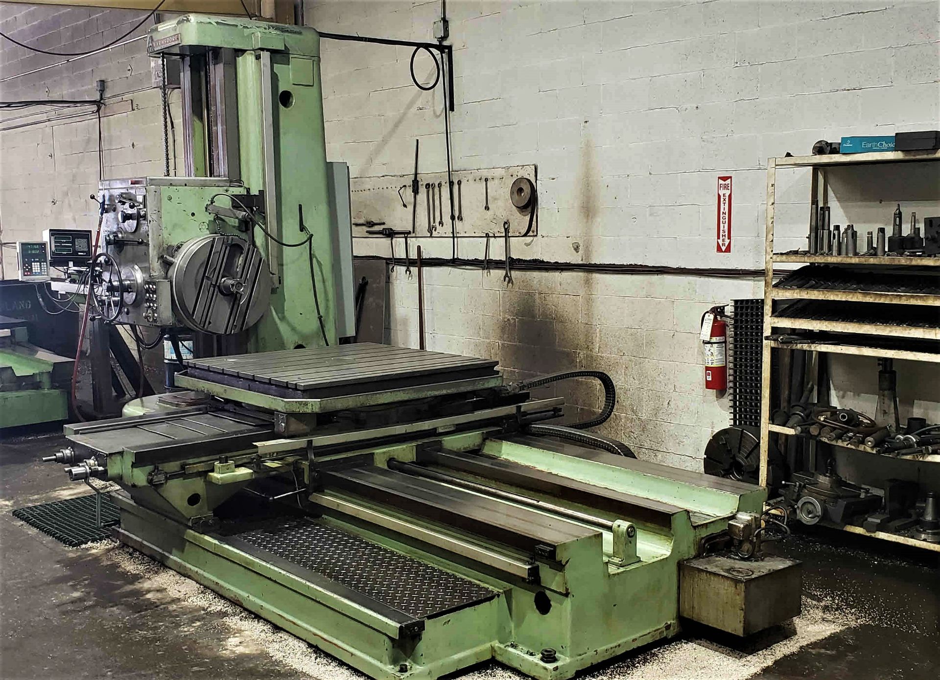 Tos W100A Horizontal Boring Mill (1981), LOCATION, MISSISSAUGA, ONTARIO