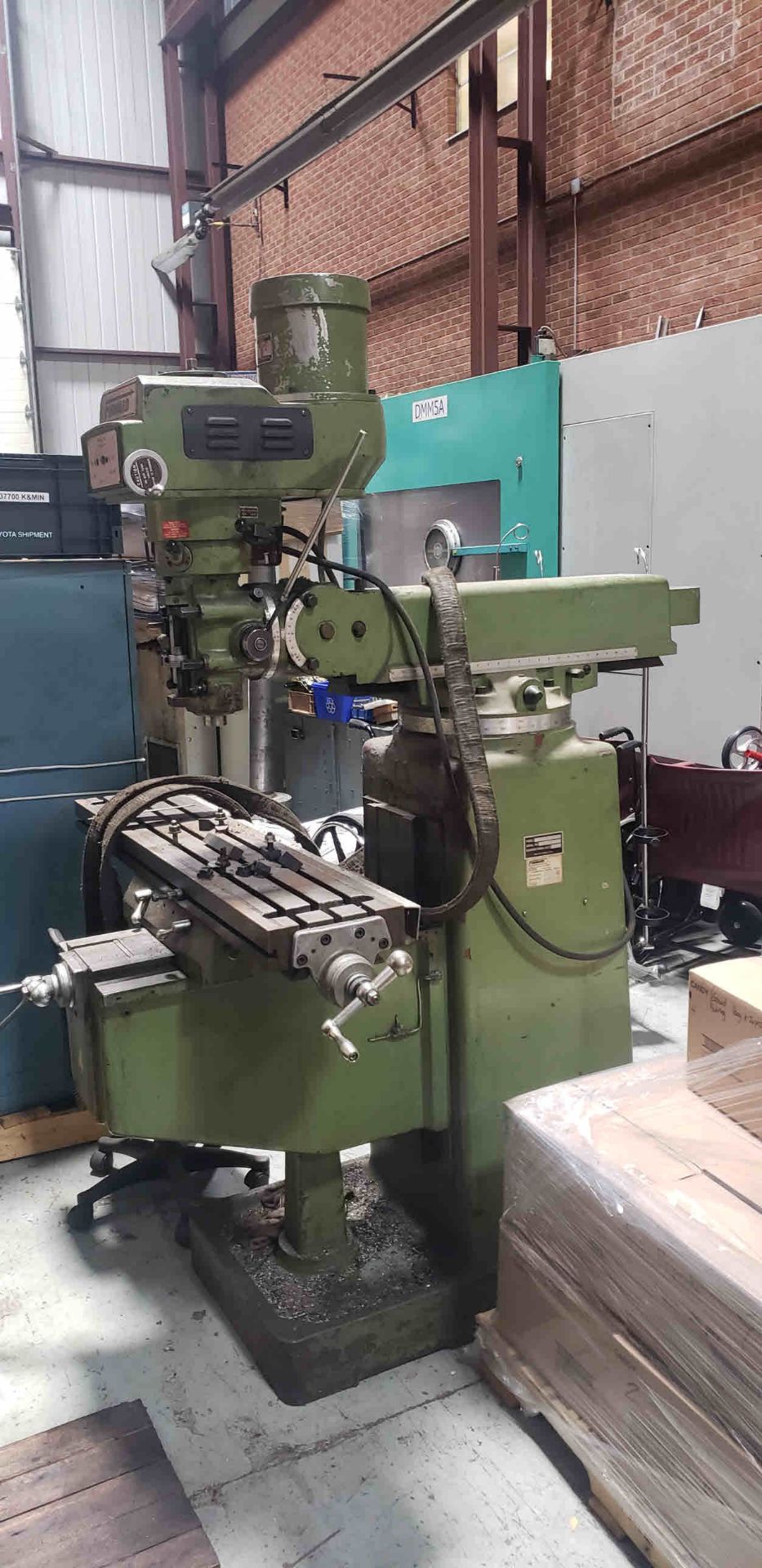 Forward 3VH Vertical Milling Machine, LOCATION, MISSISSAUGA, ONTARIO