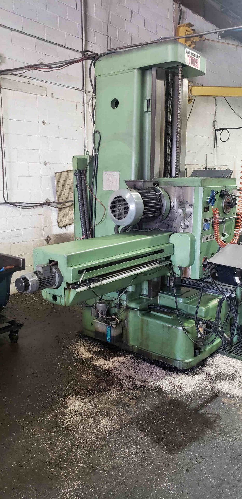 Tos W100A Horizontal Boring Mill (1998), LOCATION, MISSISSAUGA, ONTARIO - Image 6 of 17