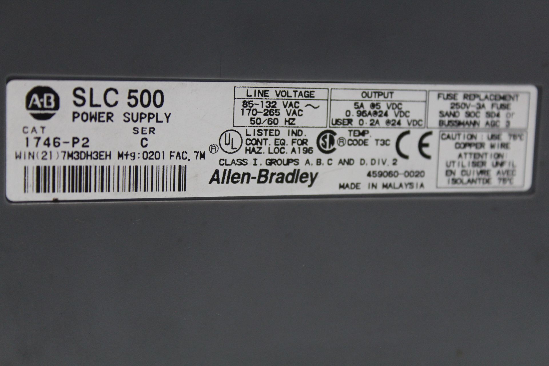 3 Allen Bradley Slot/Card Holder, Location, London, Ontario - Image 2 of 4