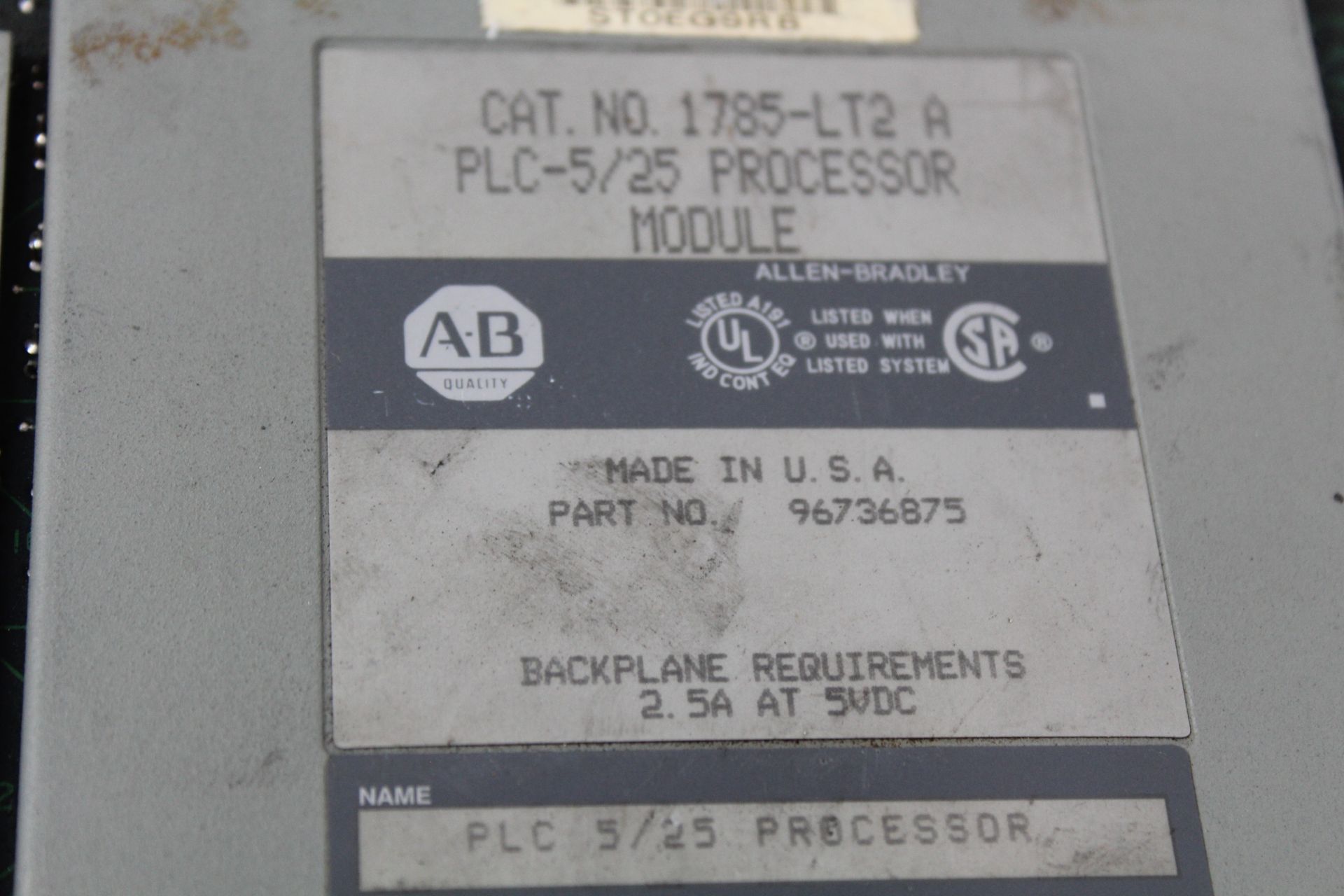 4 Allen Bradley Processors, Location, London, Ontario - Image 3 of 5