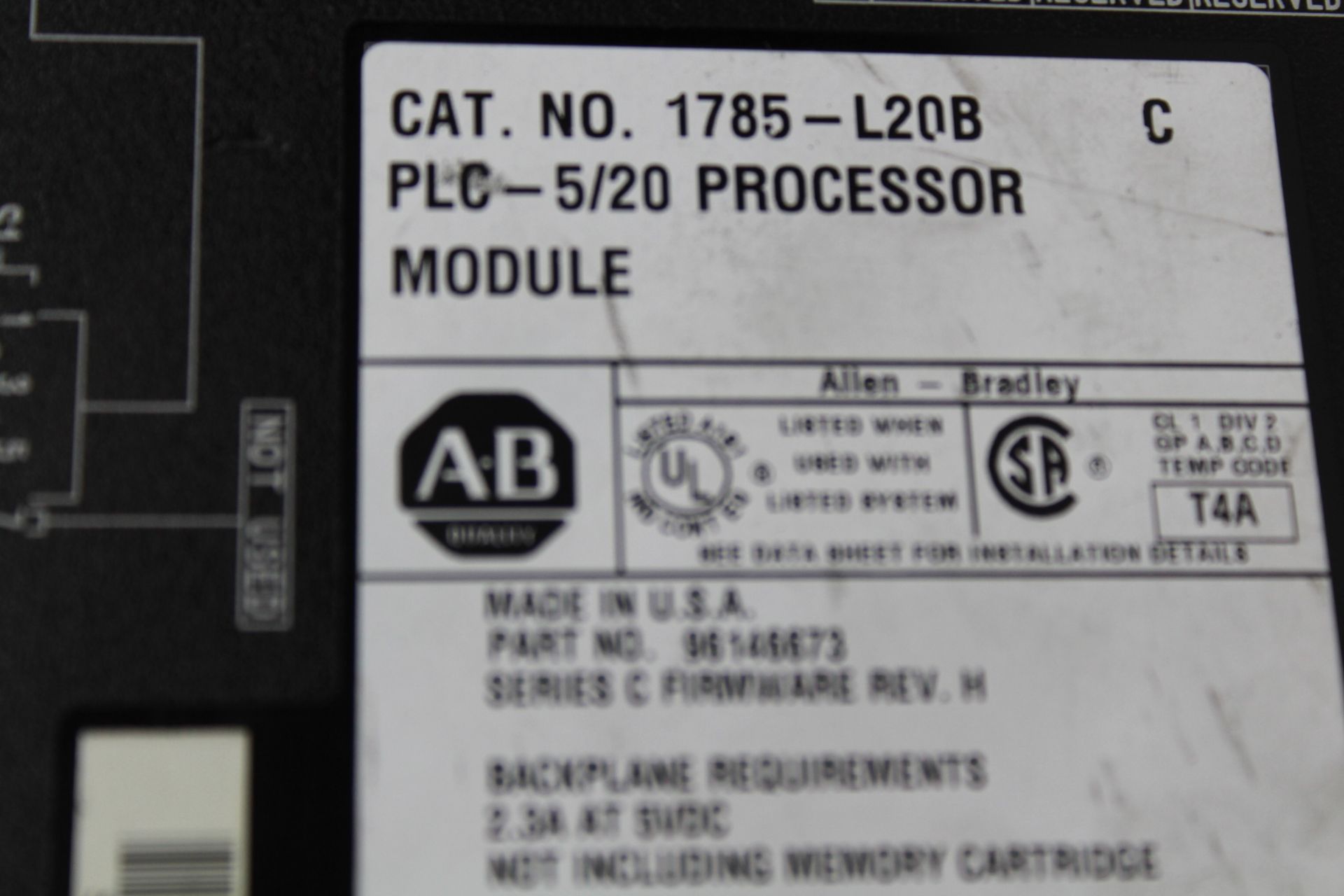 4 Allen Bradley Processors, Location, London, Ontario - Image 4 of 5