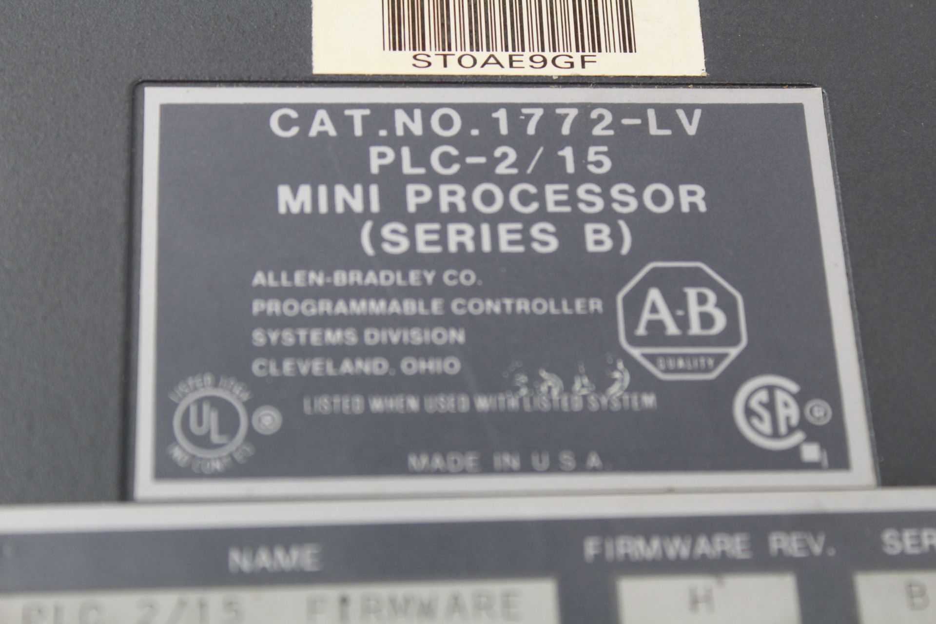 Allen Bradley 2 processor 2 power supplies, Location, London, Ontario - Image 4 of 4