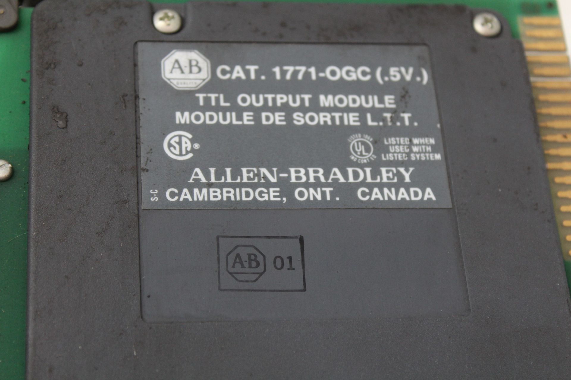 4 Allen Bradley PLC Cards , Location, London, Ontario - Image 3 of 3