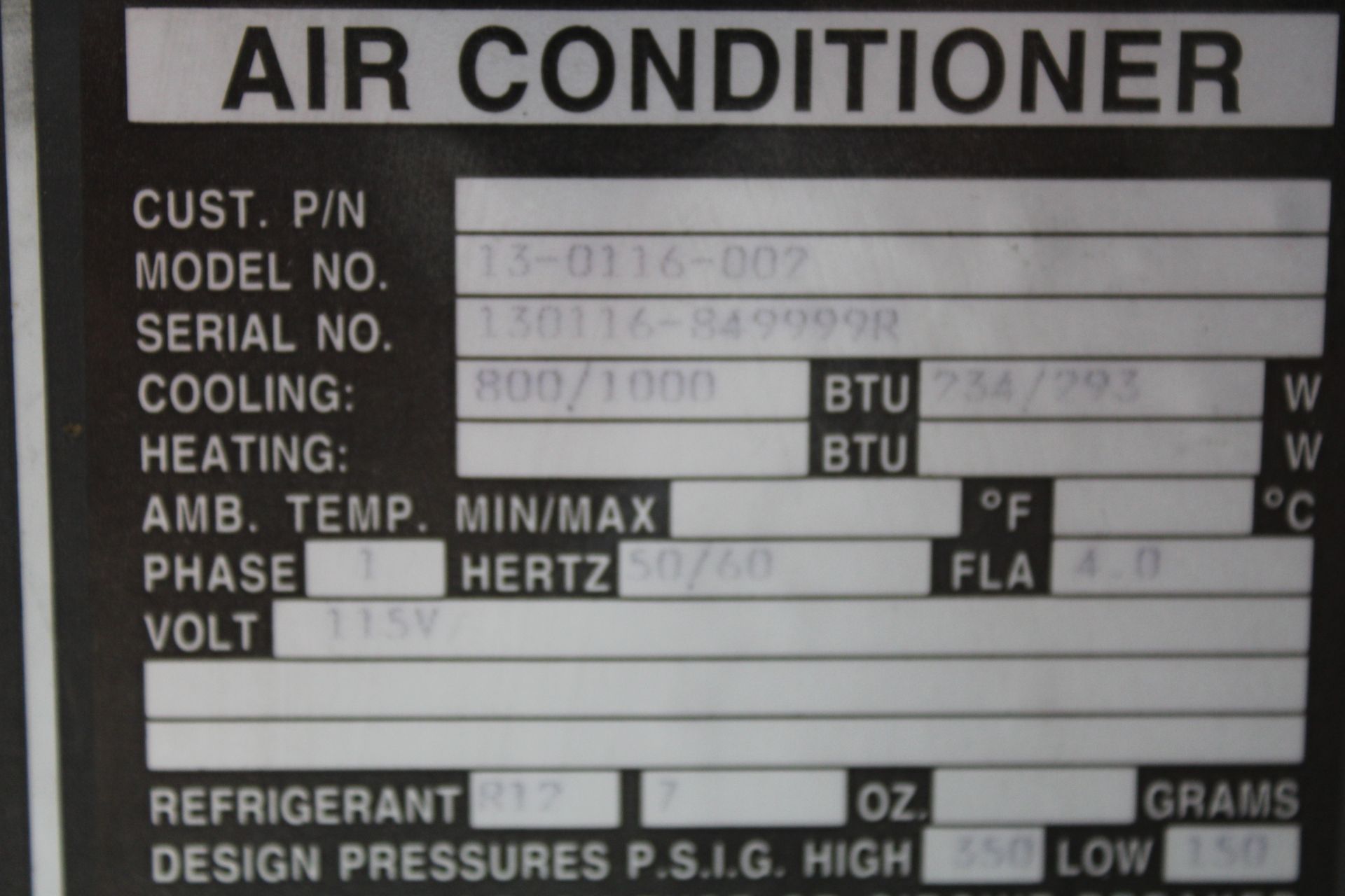 1 McLean Air Conditioner, Location, London, Ontario - Image 2 of 2