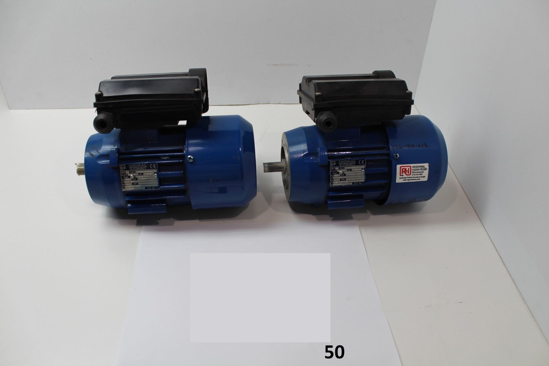 2 110V Motors, Location, London, Ontario