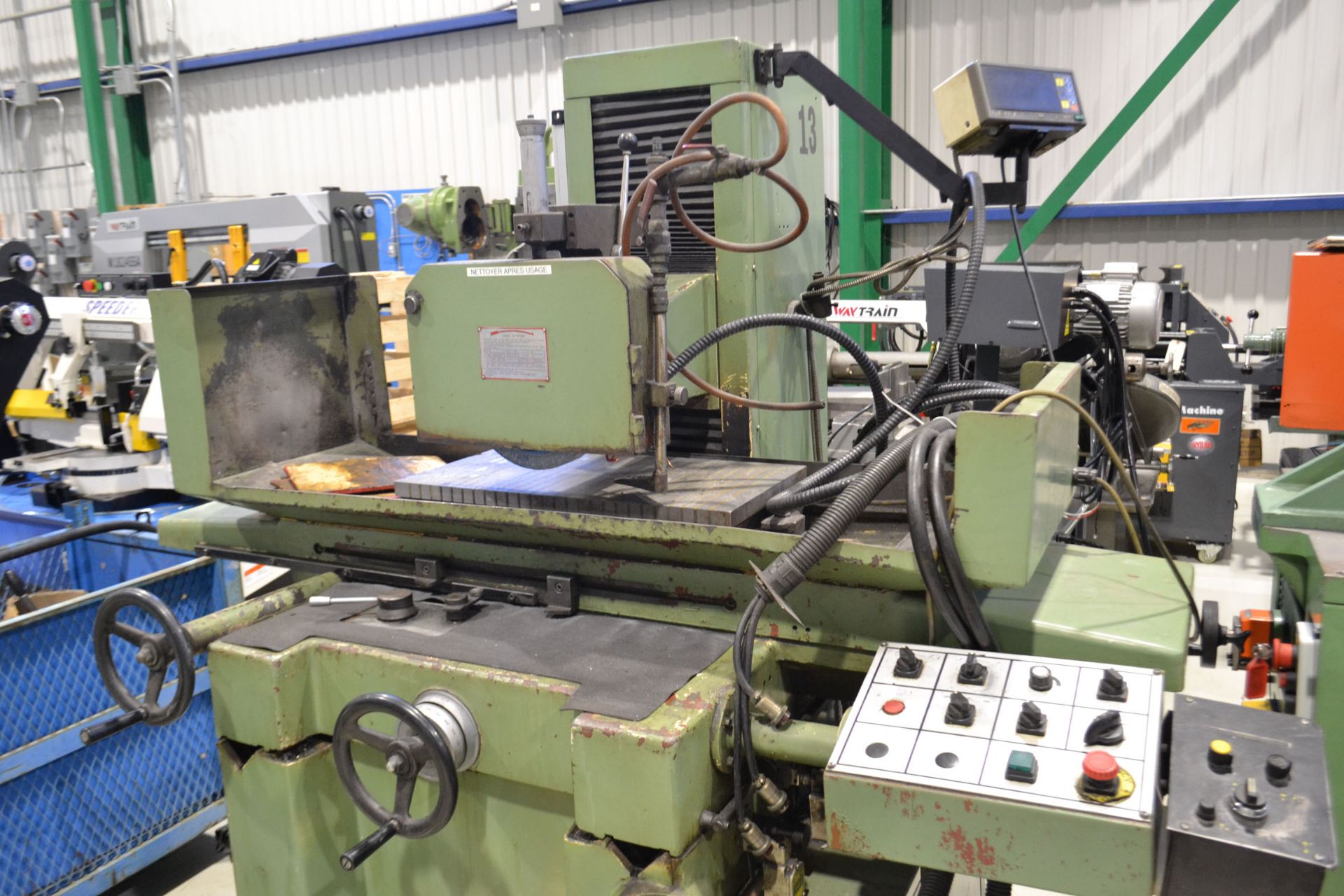 PERFECT SURFACE GRINDER, MDL 3060AHD4, 12'' X 24'', LOCATION, MONTREAL, QUEBEC - Image 3 of 7