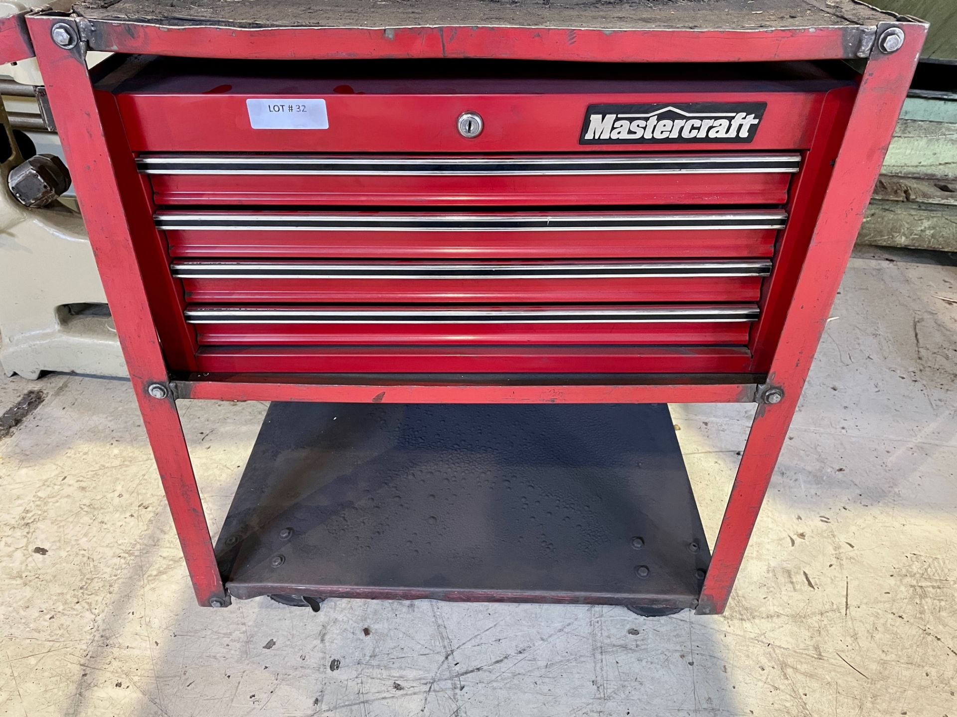 MASTERCRAFT TOOLBOX, 4 DRAWER, LOCATION, MONTREAL, QUEBEC