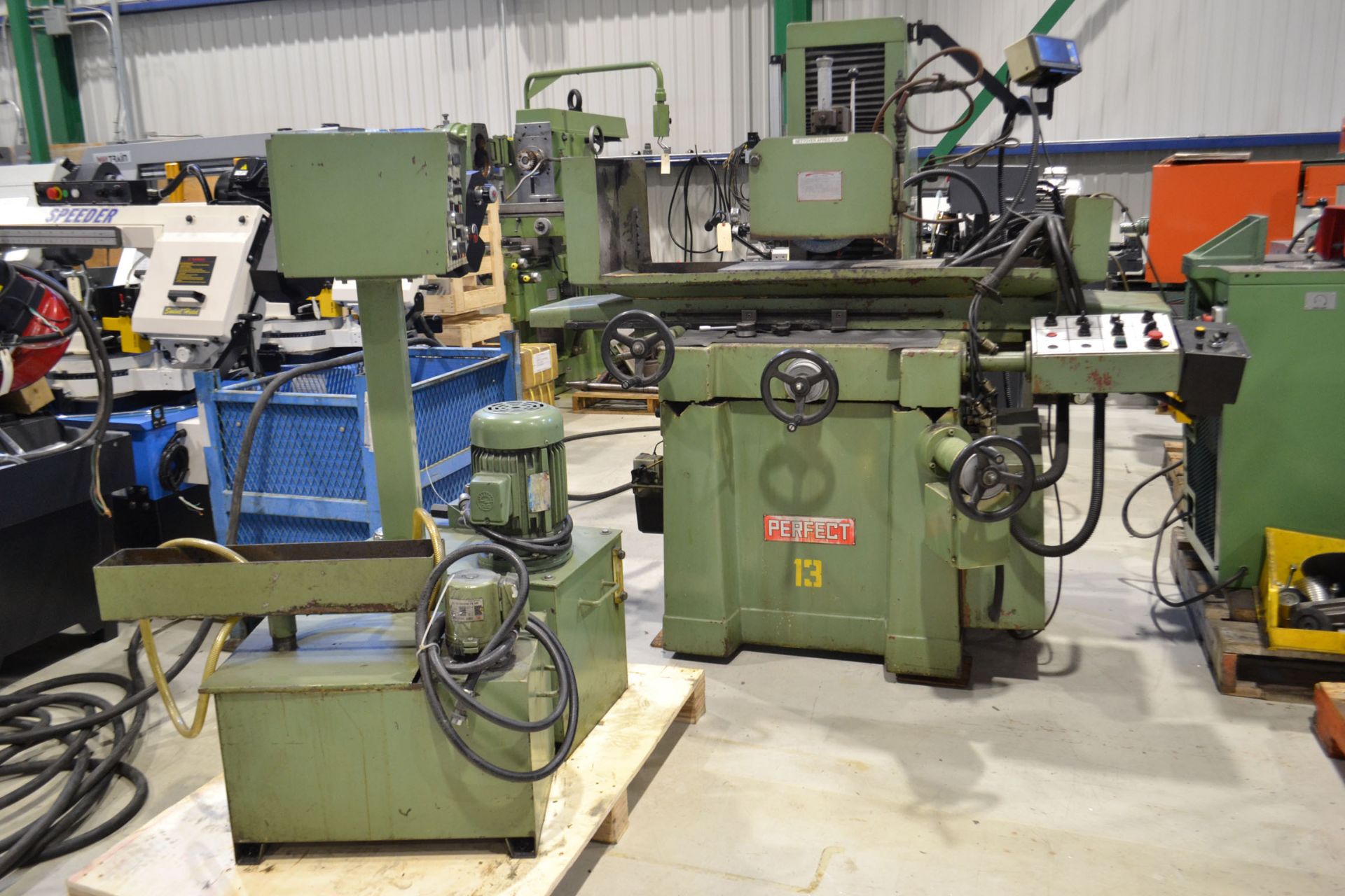 PERFECT SURFACE GRINDER, MDL 3060AHD4, 12'' X 24'', LOCATION, MONTREAL, QUEBEC - Image 7 of 7