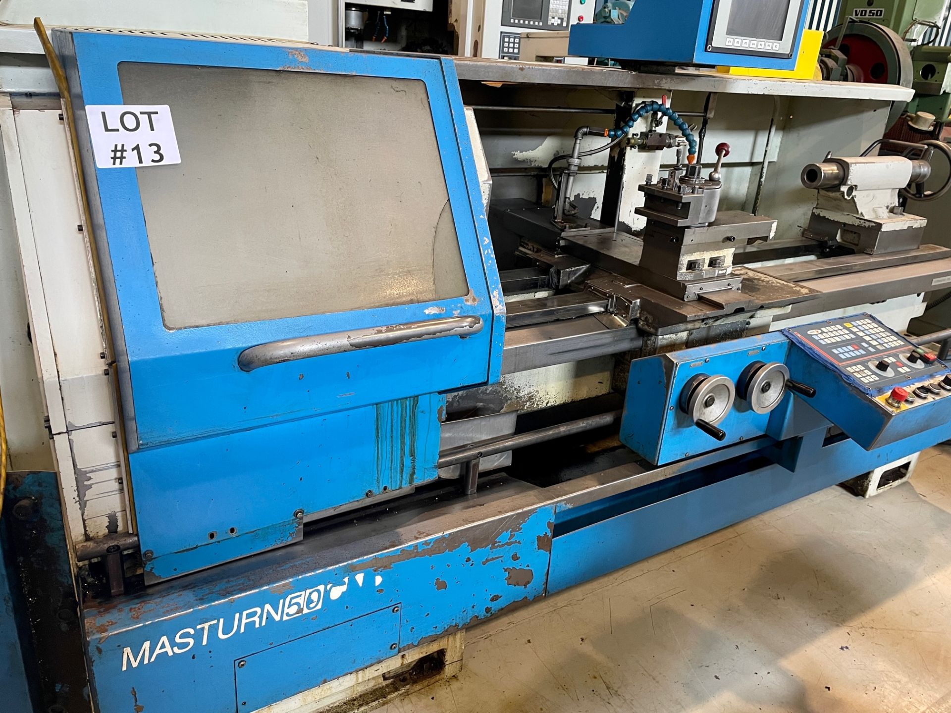 KOVOSIT CNC LATHE, MDL MT50CNC, S/N 263, 19'' X 60'', LOCATION, MONTREAL, QUEBEC