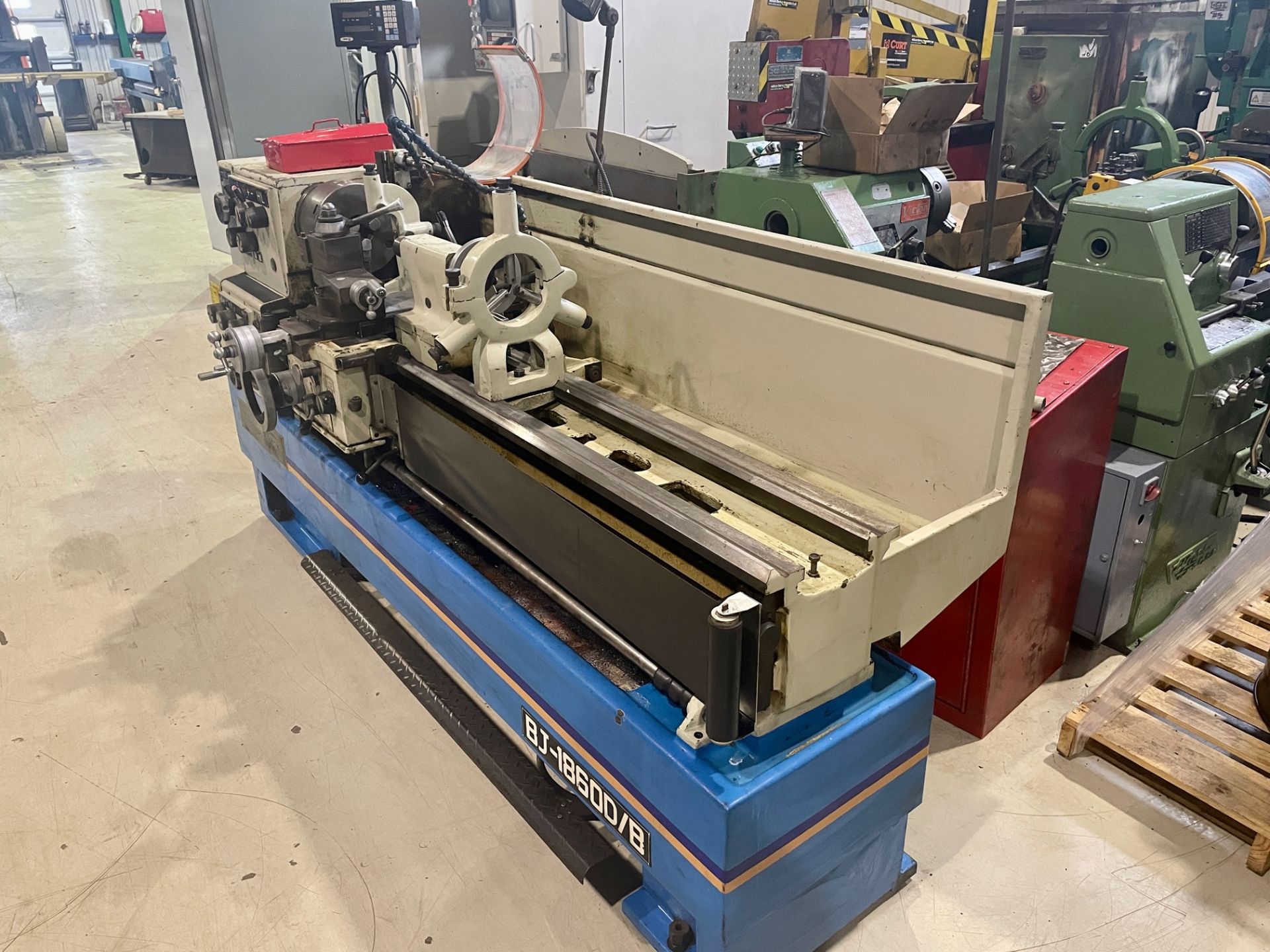 2002 Baoji Lathe / Model: BJ-1860/B / SN: 0205043 / Bed Width: 38.5" - Image 2 of 10