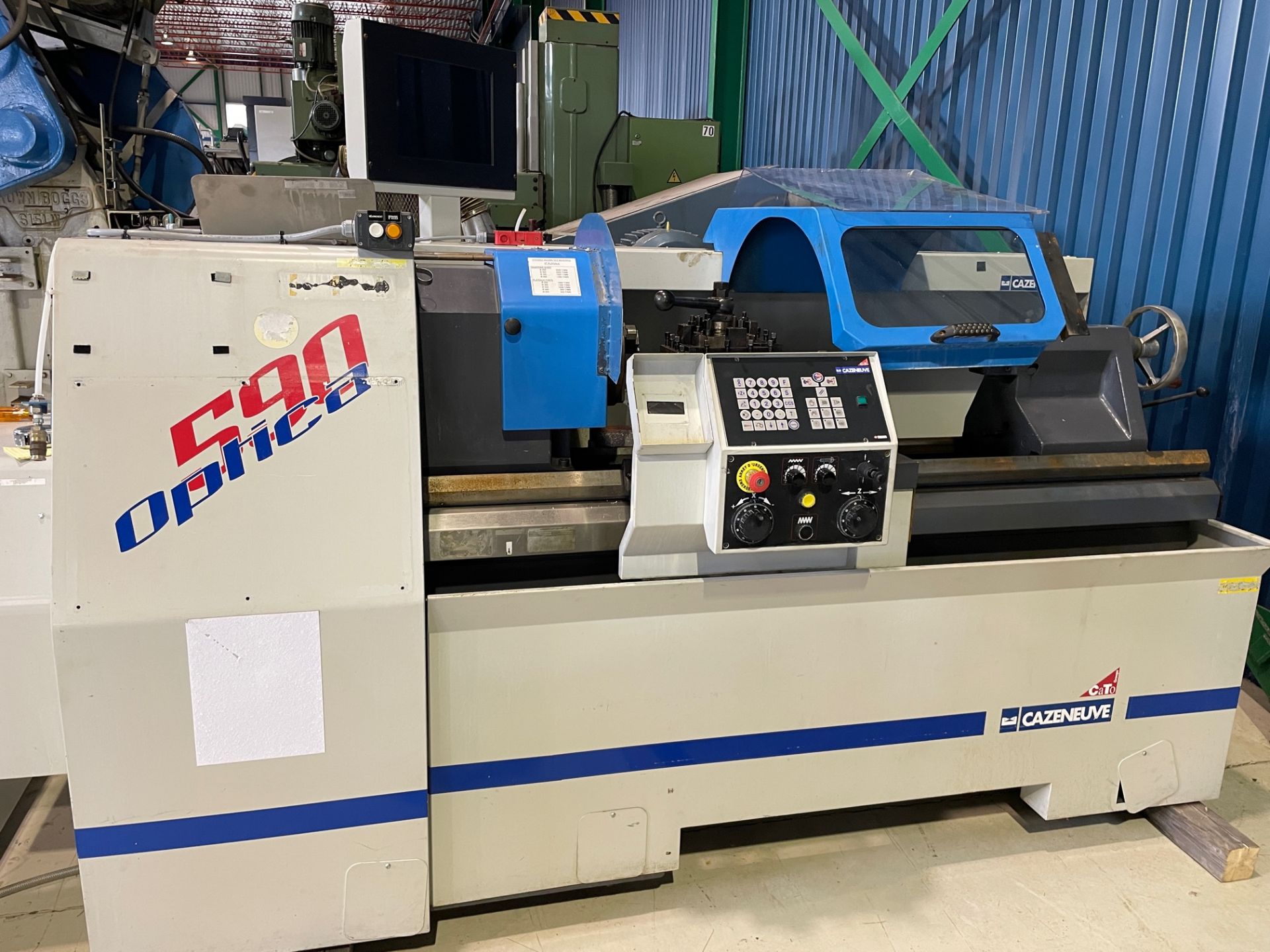 2005 Cazeneuve CNC Lathe / Model: Optica590 / SN: 11549 / Bed: 23" - Image 2 of 13