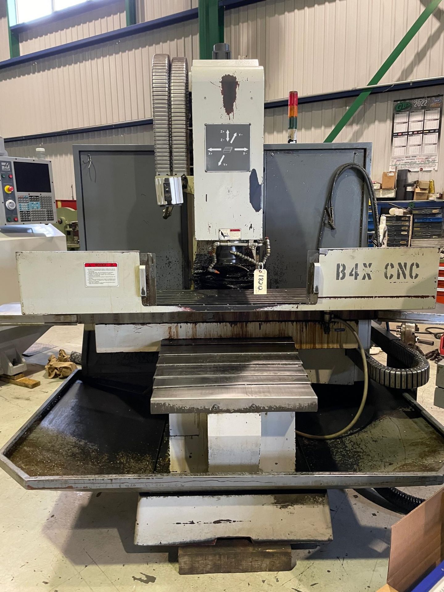 Maximart Milling CNC / Model: BSX-CNC / SN: 981734 / Capacity: 18" x 60" - Image 3 of 8