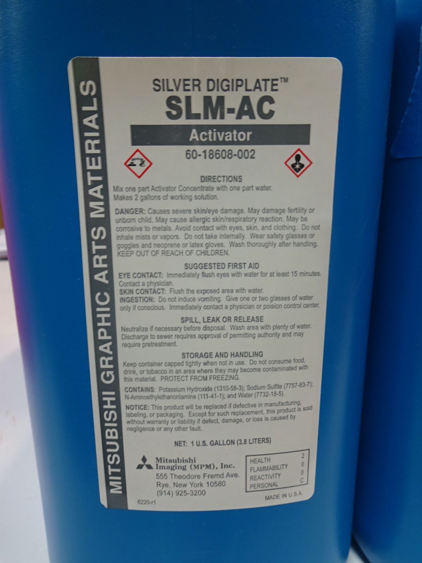 LOT: Silver Digiplate Model SLM-AC Activator - Image 2 of 2