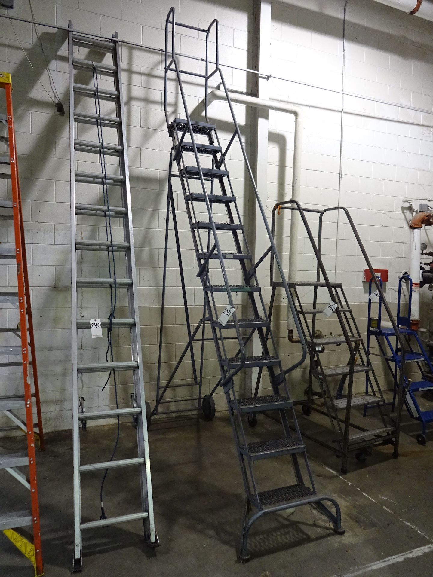 12 ft. (approx.) Portable Warehouse Ladder