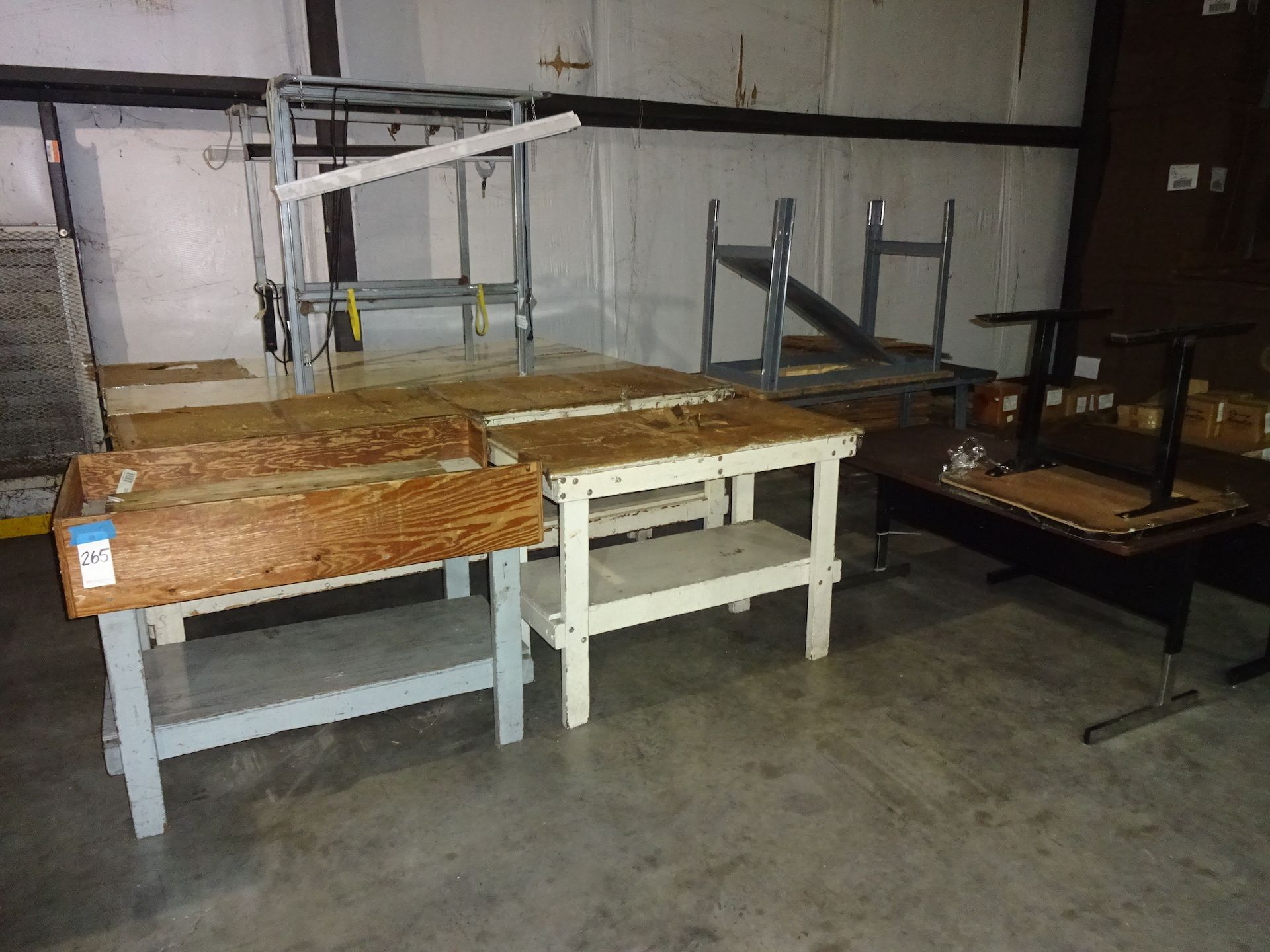 LOT: Assorted Wood Tables