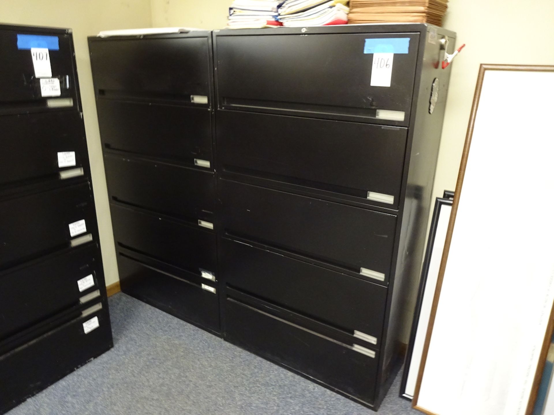 LOT: (2) 5-Drawer Lateral File Cabinets (no contents)