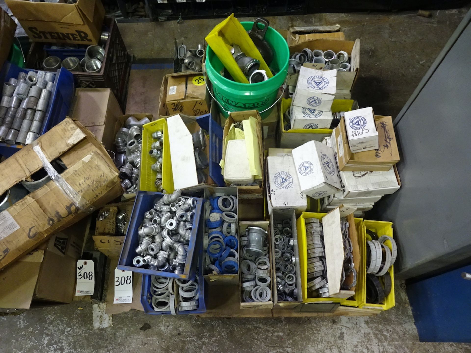 LOT: Assorted Electrical Fittings on (2) Pallets
