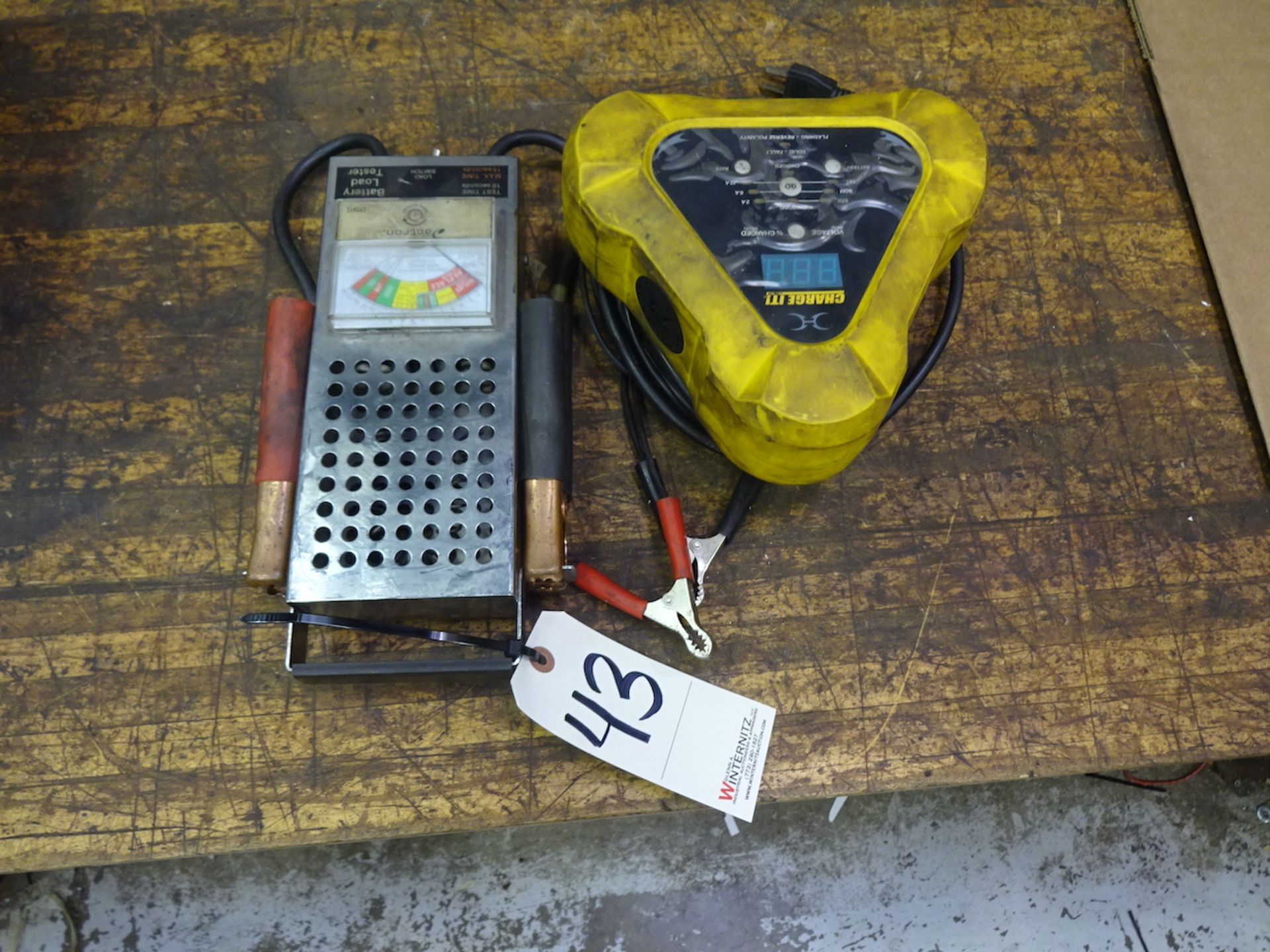 LOT: Actron Battery Load Tester & Charge-It Battery Charger