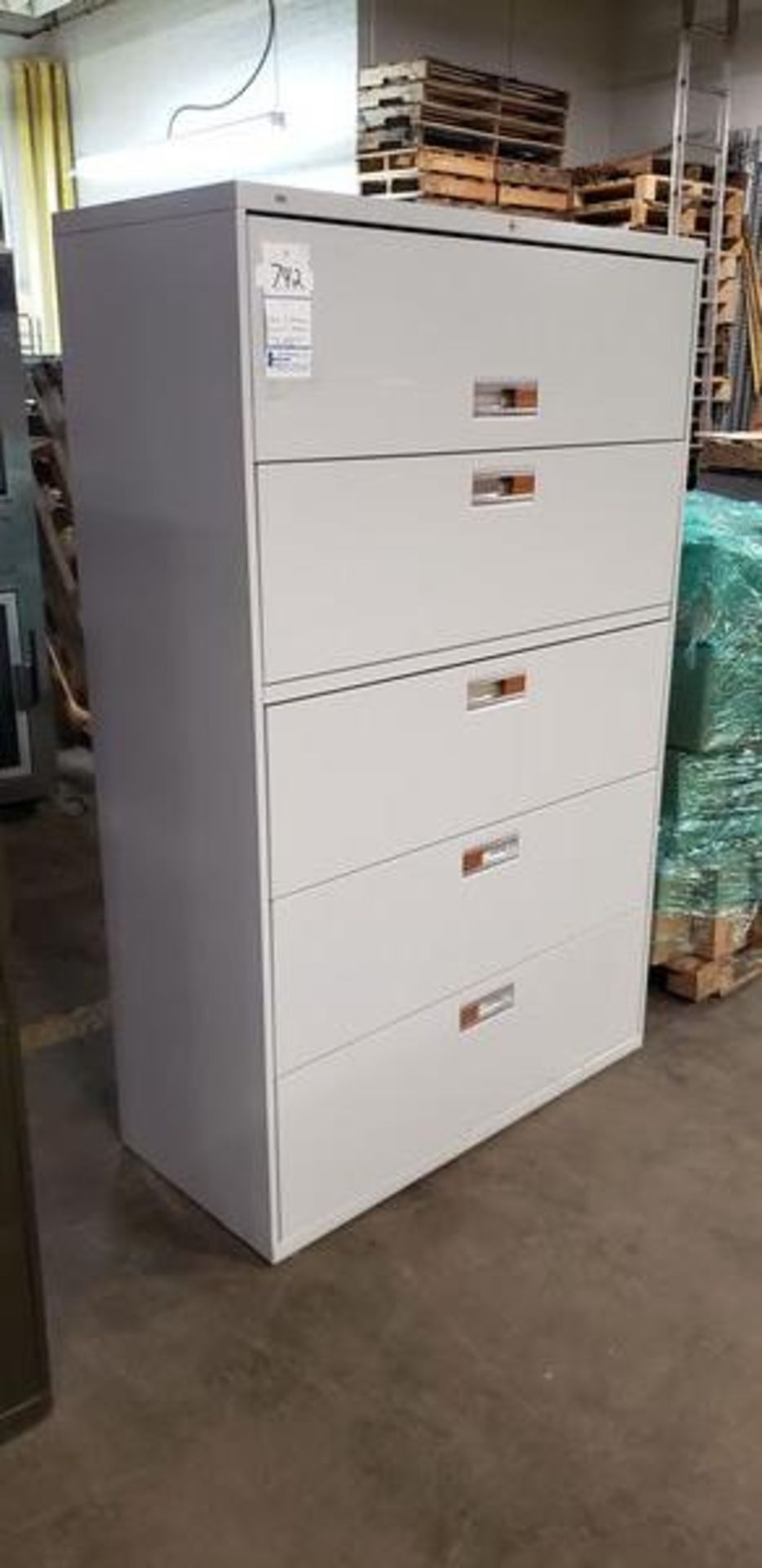 HON 5 DRAWER LATERAL FILE CABINET