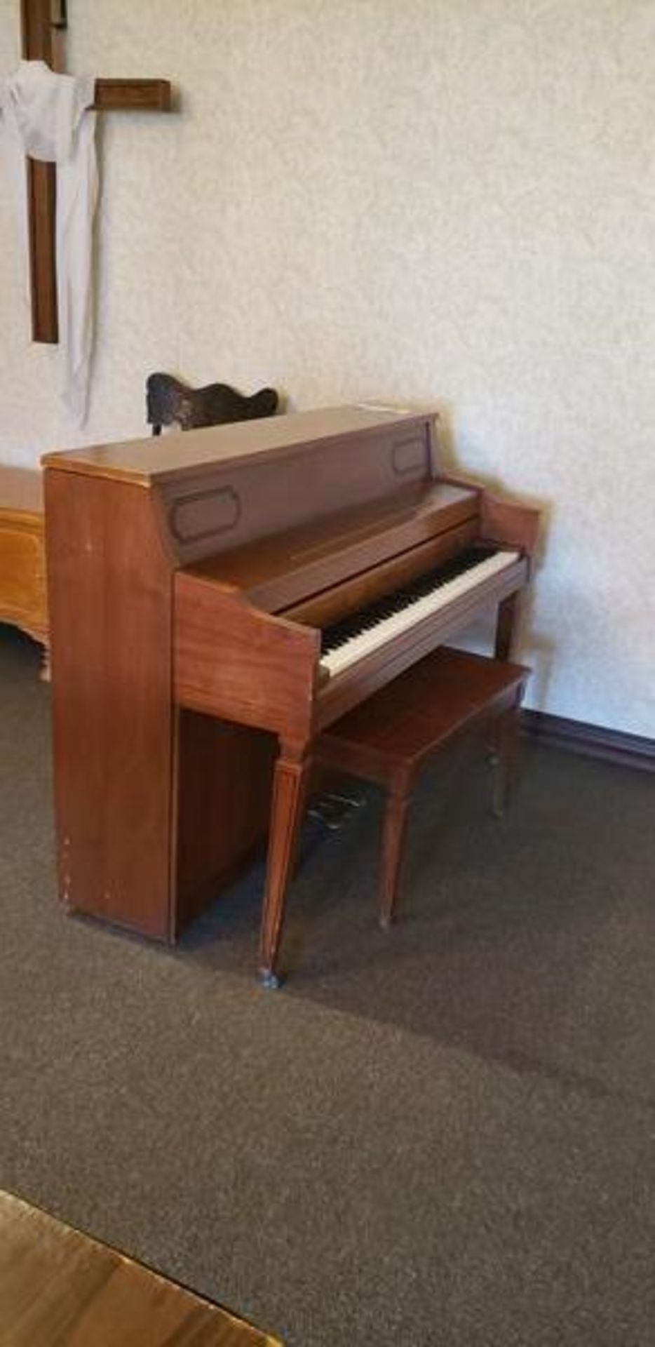 WHITNEY PIANO WITH BENCH