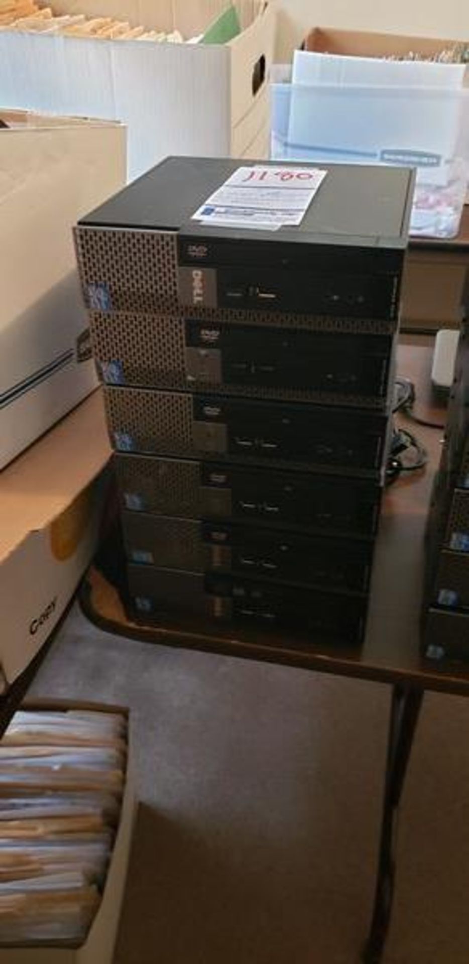 LOT OF 6 DELL OPTIPLEX 7010 COMPUTER CPU'S I5 PROCESSORS