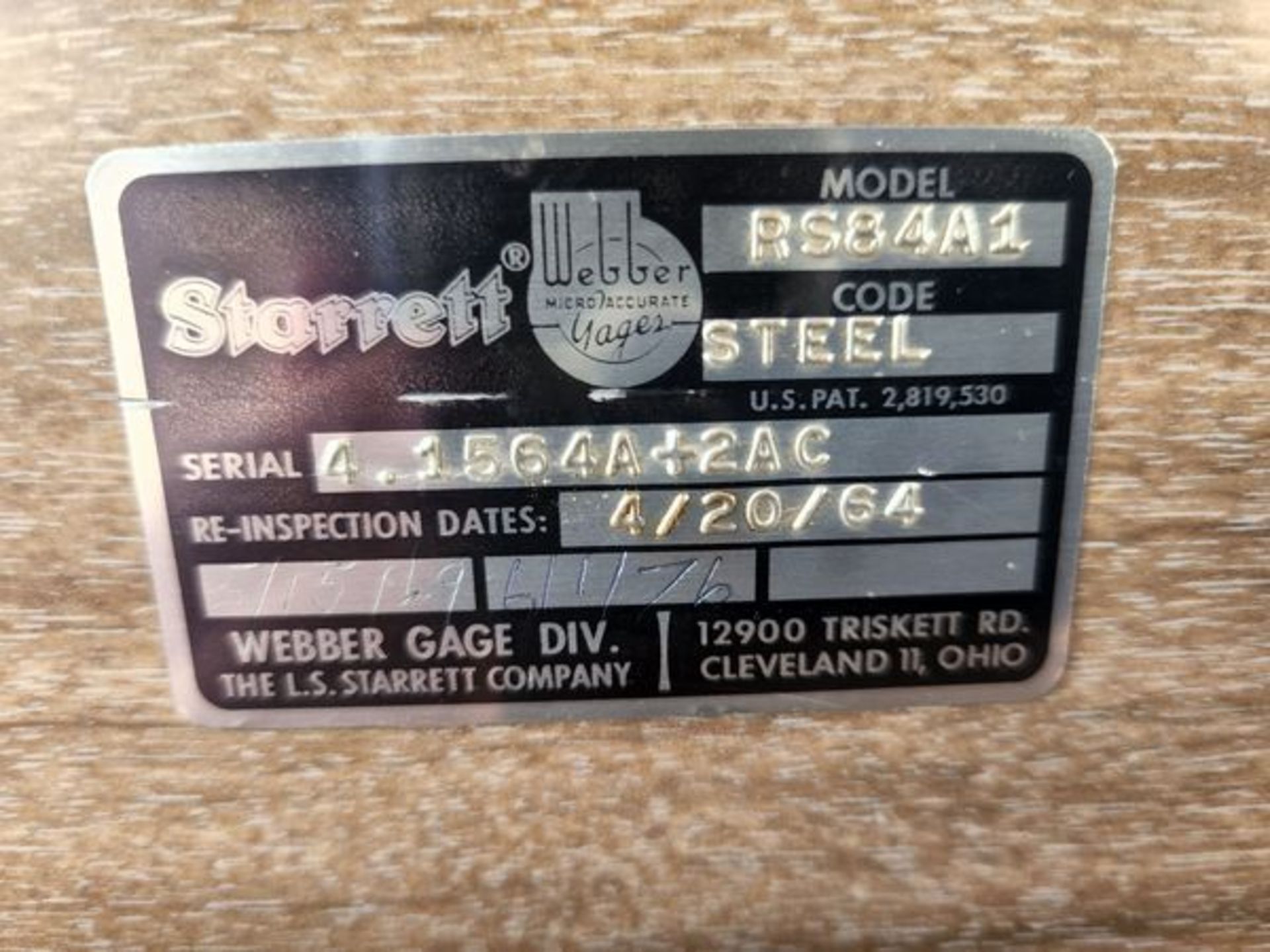 STARRETT MODEL RS84A1 STEEL GAGE BLOCK SET HAS 69 OUT OF 81 BLOCK WITH 12 DUPLICATES - Bild 2 aus 8