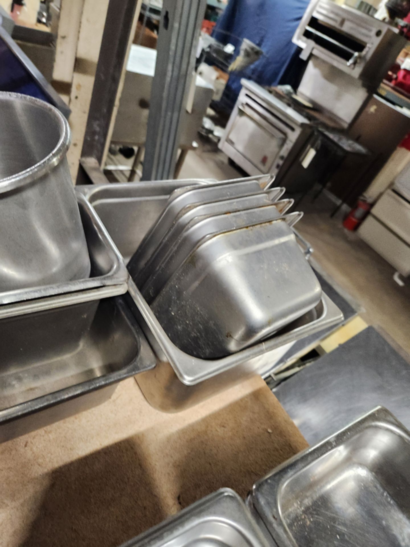 (15) STAINLESS INSERT PANS - Image 4 of 4