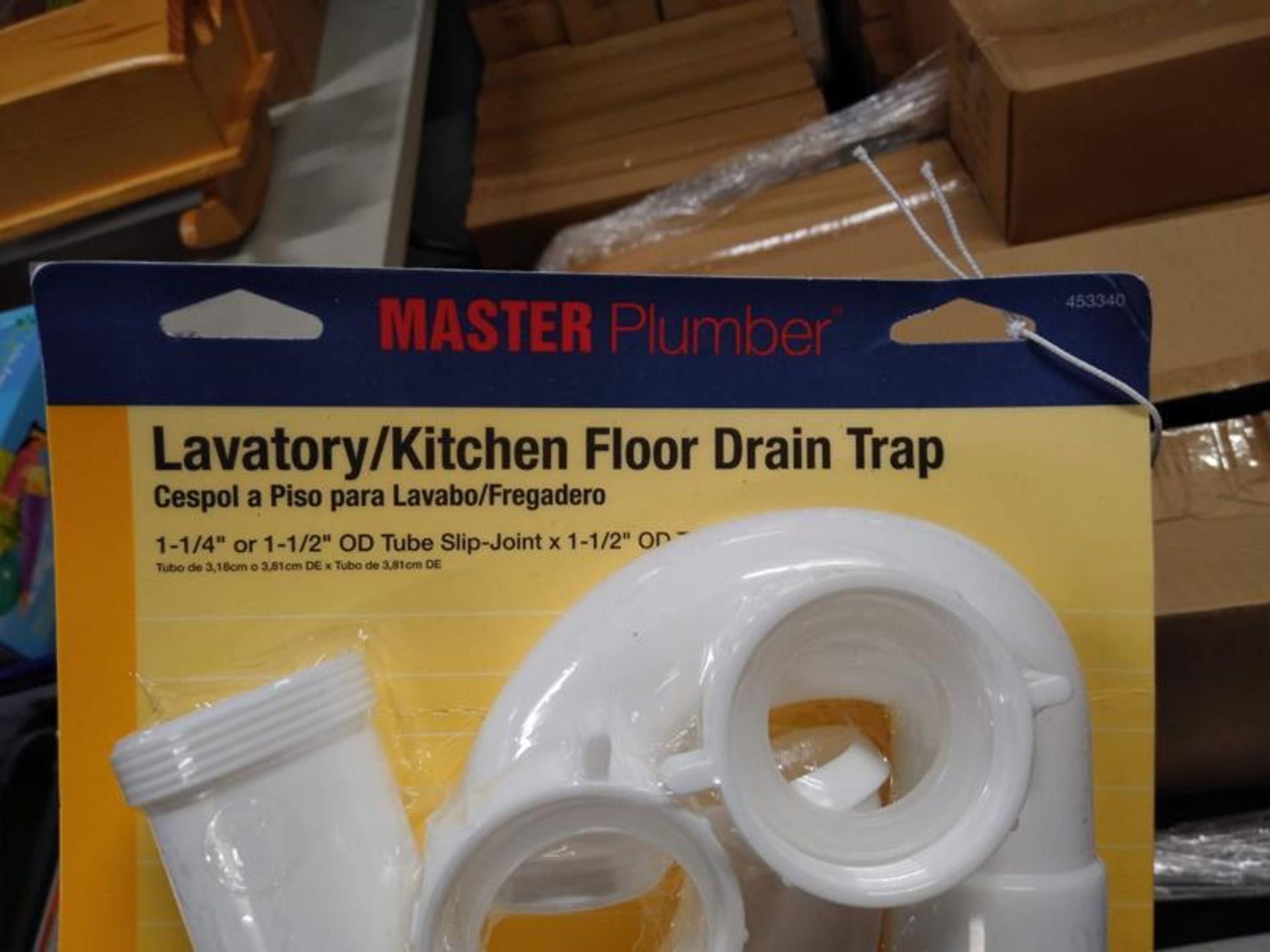 LOT OF 100 MASTER PLUMBER LAVATORY / KITCHEN FLOOR DRAIN TRAP - Image 3 of 8