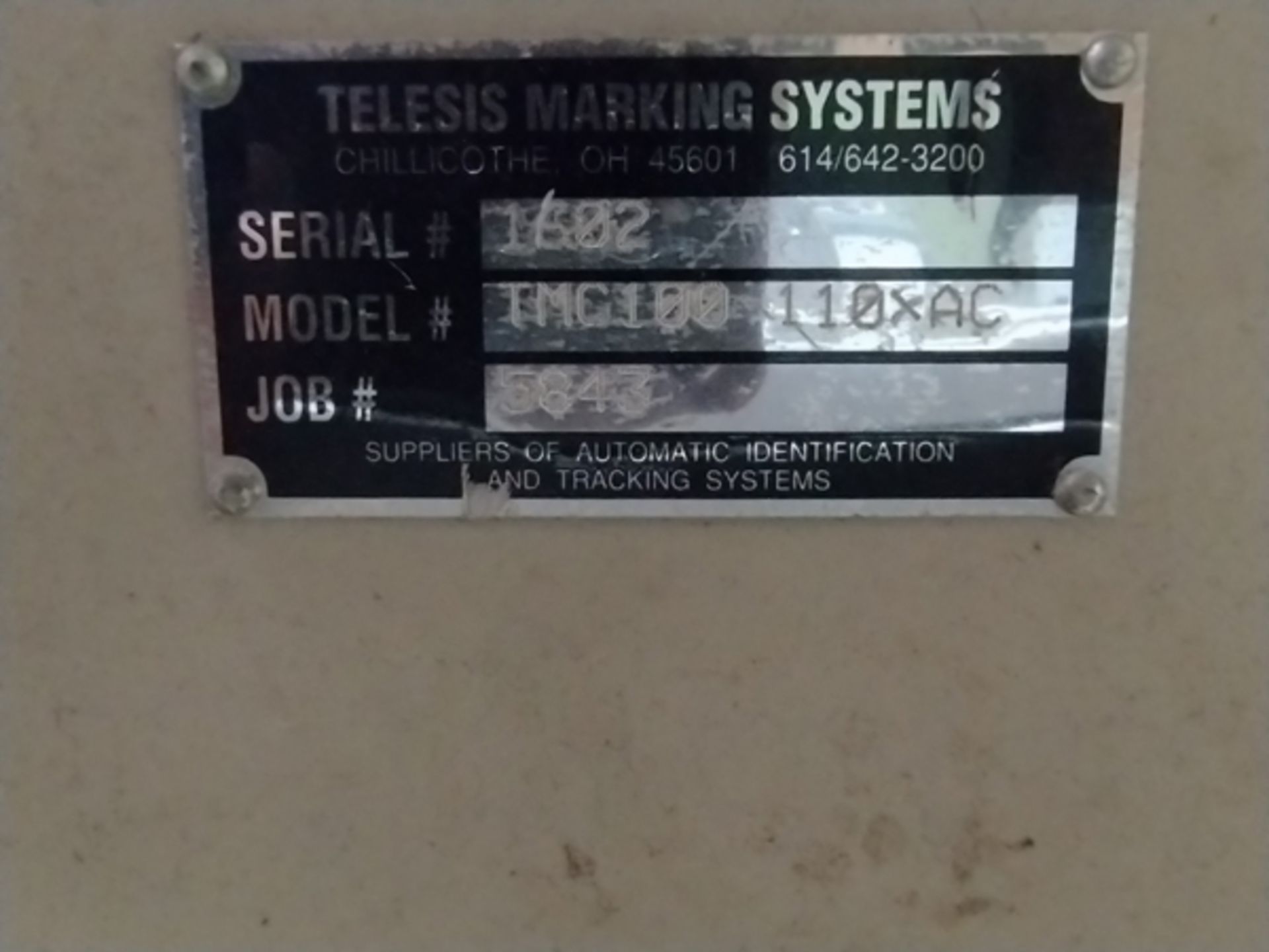 PINSTA,P TELESIS TMP6000 WITH CONTROLLERS - Image 3 of 6