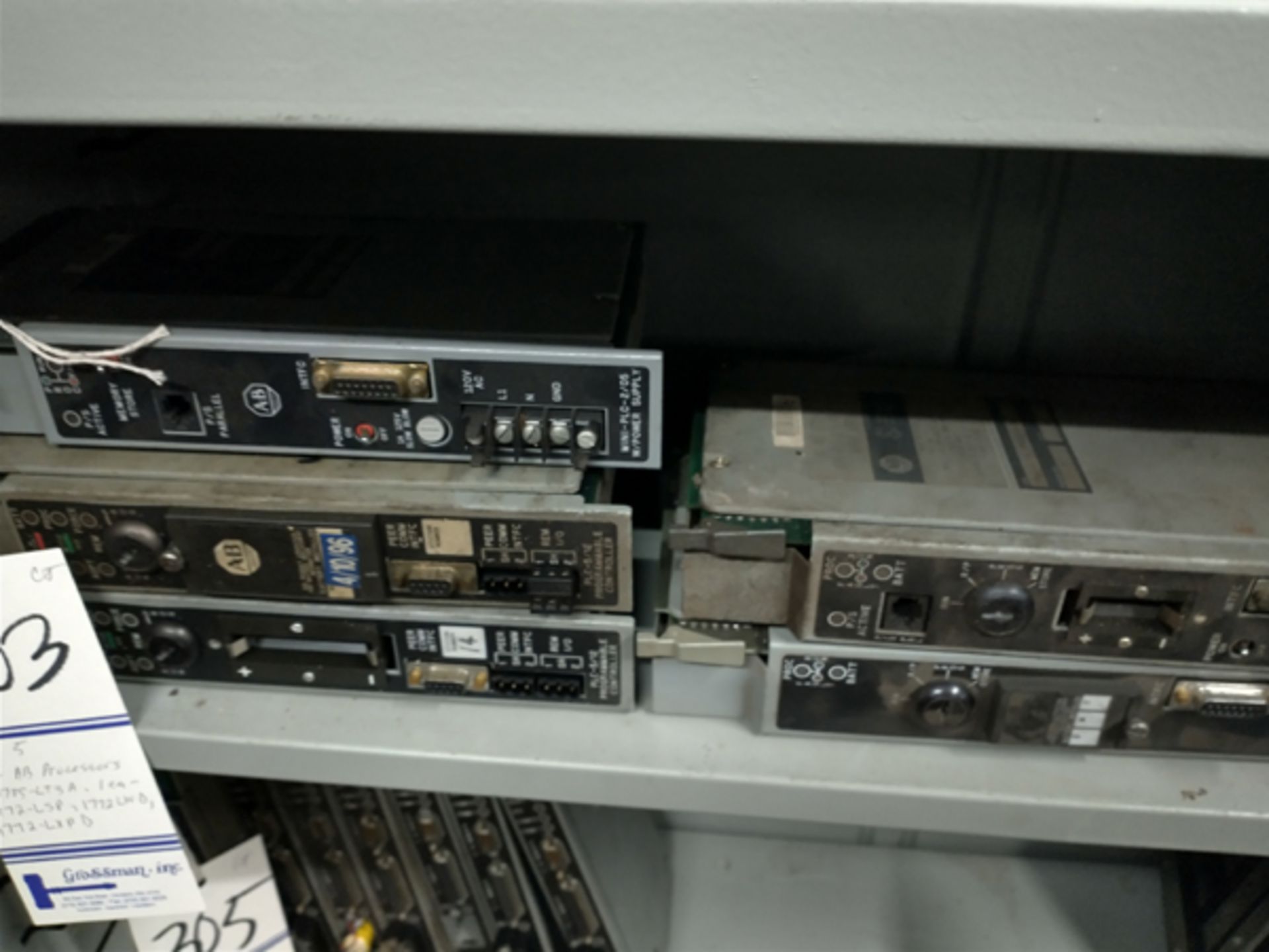 LOT OF 5 AB PROCESSORS (2) 1785-LT3A , 1EA : 1772-LSP , 1772-LWD AND 1772-LXPD - Image 3 of 3