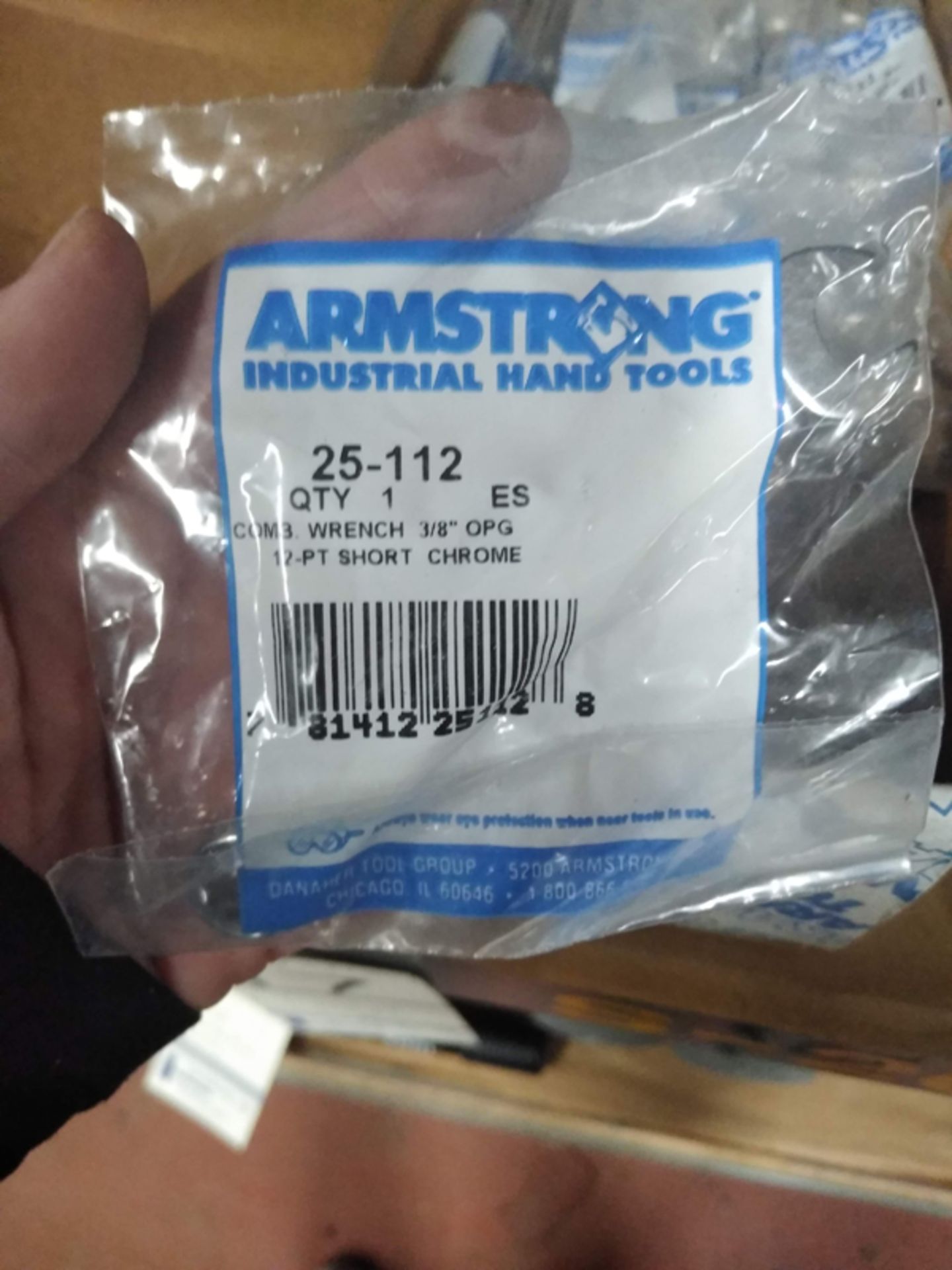 NEW SET OF ARMSTRONG COMBINATION WRENCHES 1/4" - 1" - Image 3 of 9