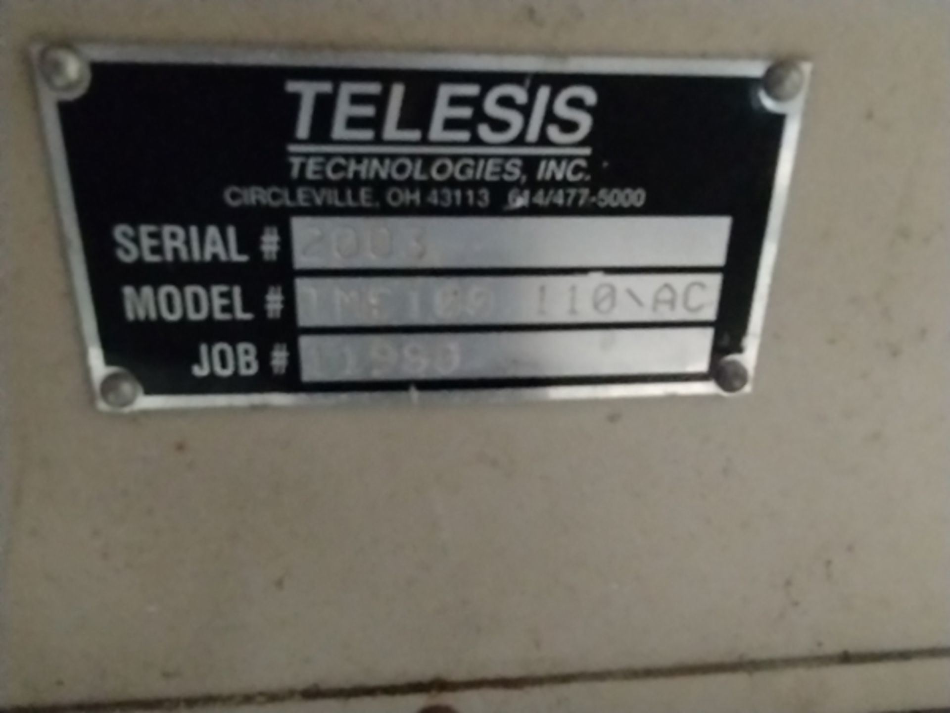 PINSTA,P TELESIS TMP6000 WITH CONTROLLERS - Image 5 of 6