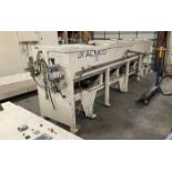 ALMCO MODEL V14-156TF COMBINATION VIBRATORY TUNNEL FINISH & INLINE CONVEYOR WASHER