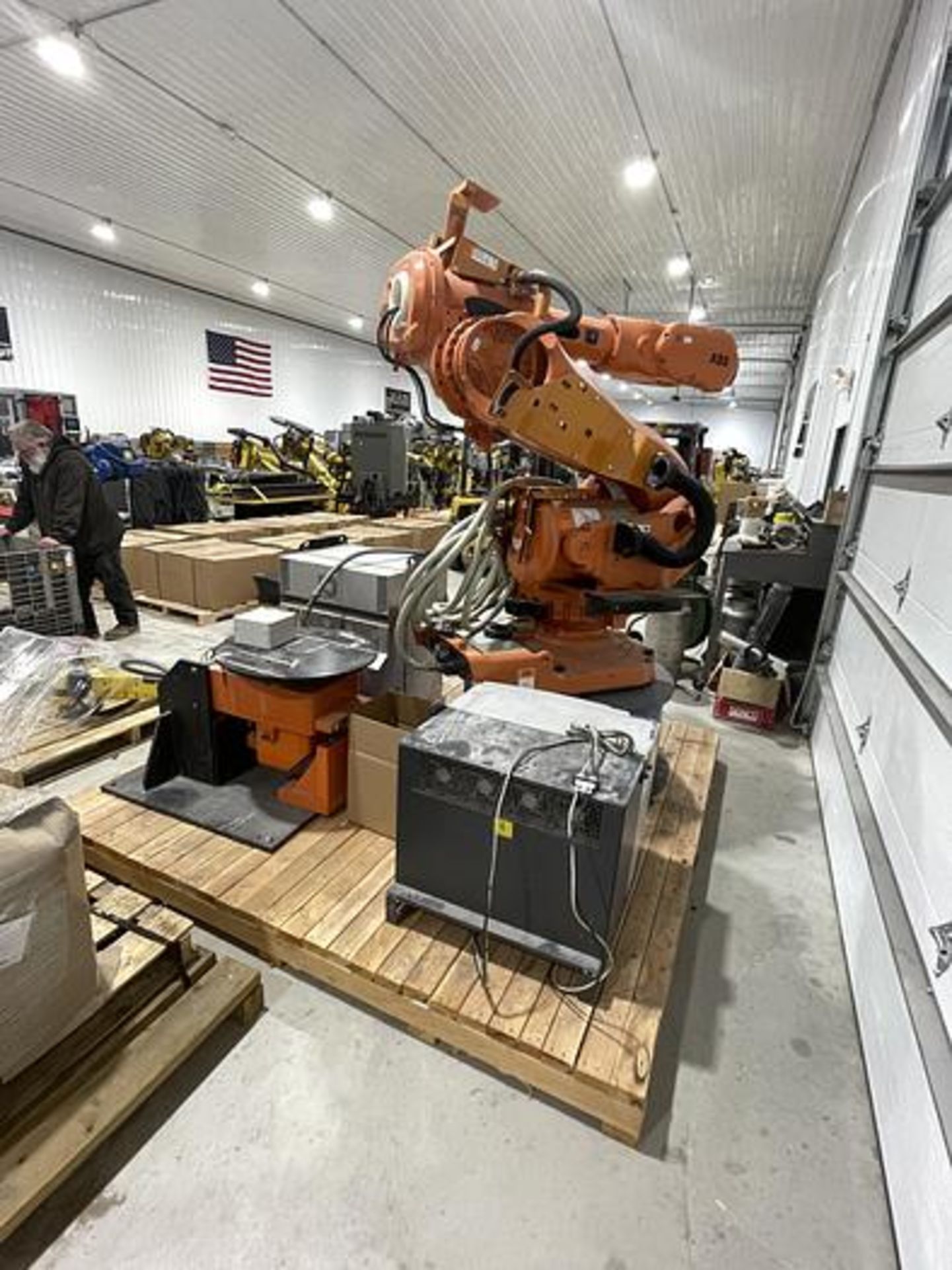 ABB IRB 6600-225/2.55 ROBOT CELL WITH 7TH & 8TH AXIS 40KG INDEXING TABLE - Image 8 of 13