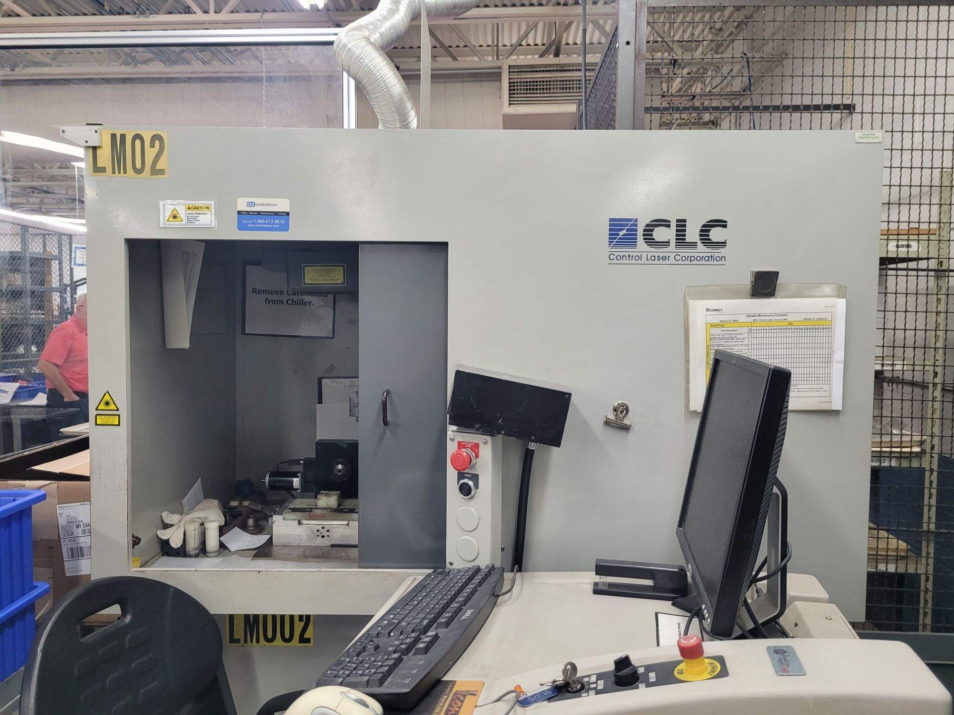 CLC Control Laser Corporation Laser Marking Machine