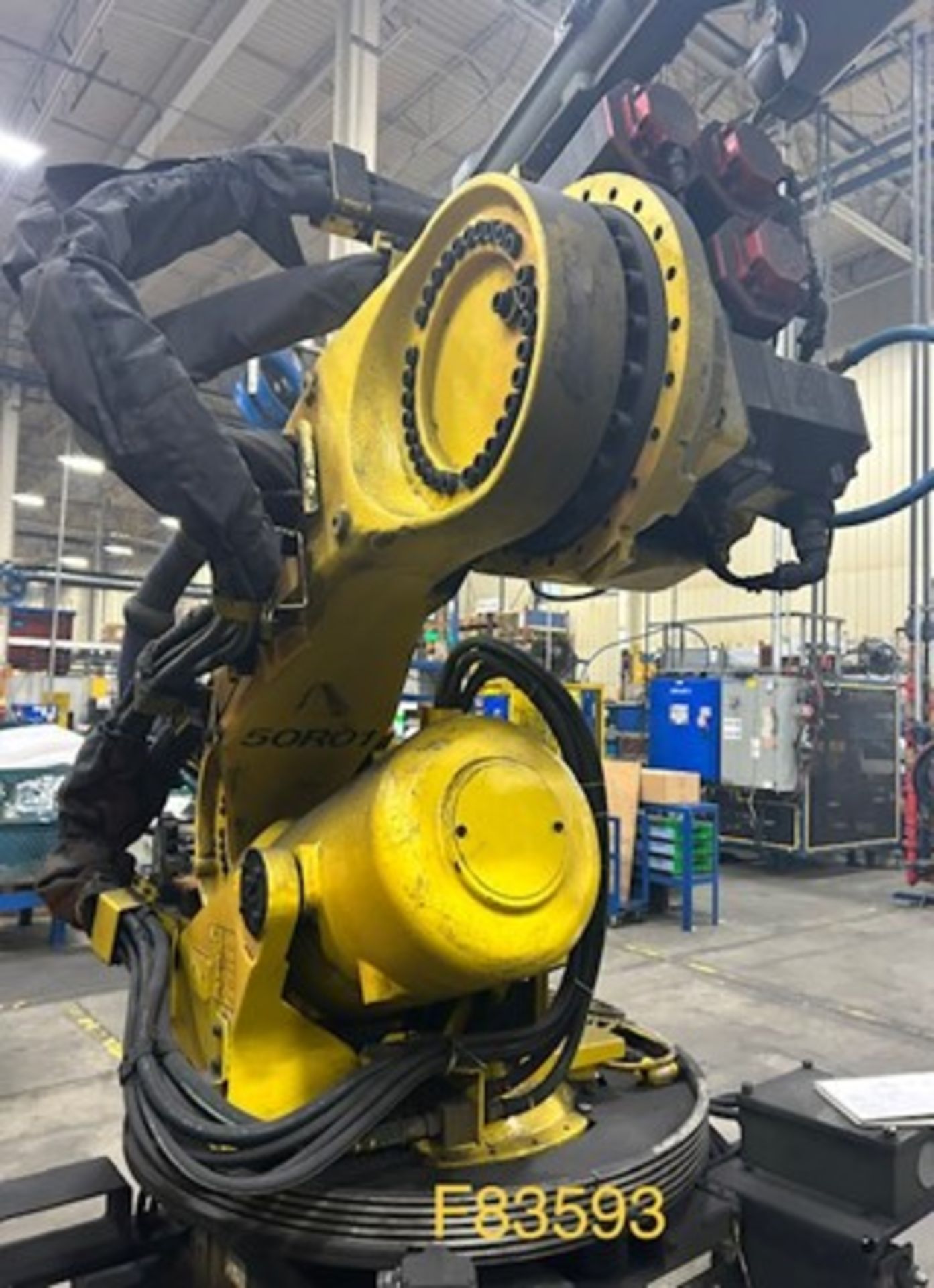 FANUC ROBOT R2000IB/210F WITH R-J3IC CONTROLS, CABLES AND TEACH PENDANT, YEAR 2007, SN F83593 - Image 3 of 5