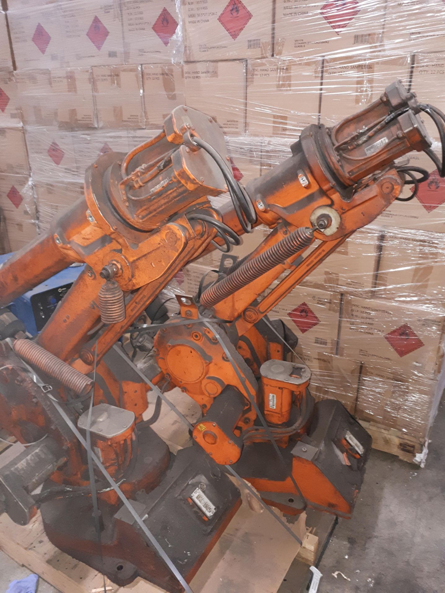 2- ABB IRB 1400 ROBOTS, ARMS ONLY