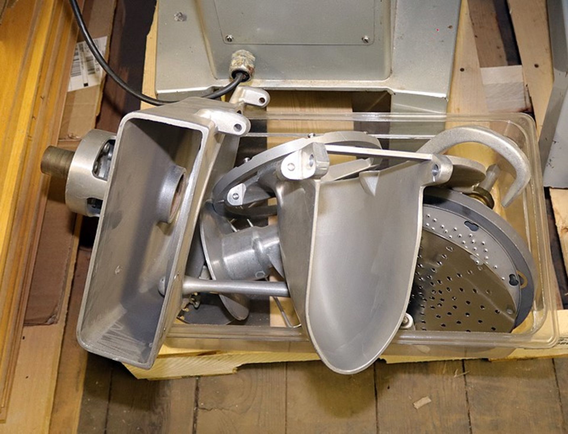 Hobart Commercial Mixer Model D300T with bowl and attachments - Image 4 of 5