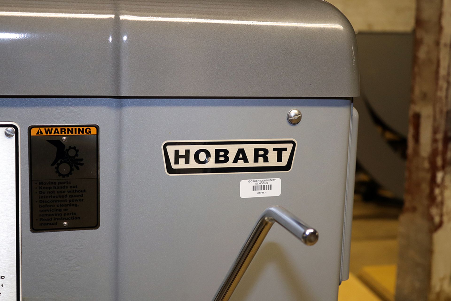 Hobart Commercial Mixer Model D340 with bowl and attachments - Image 4 of 5