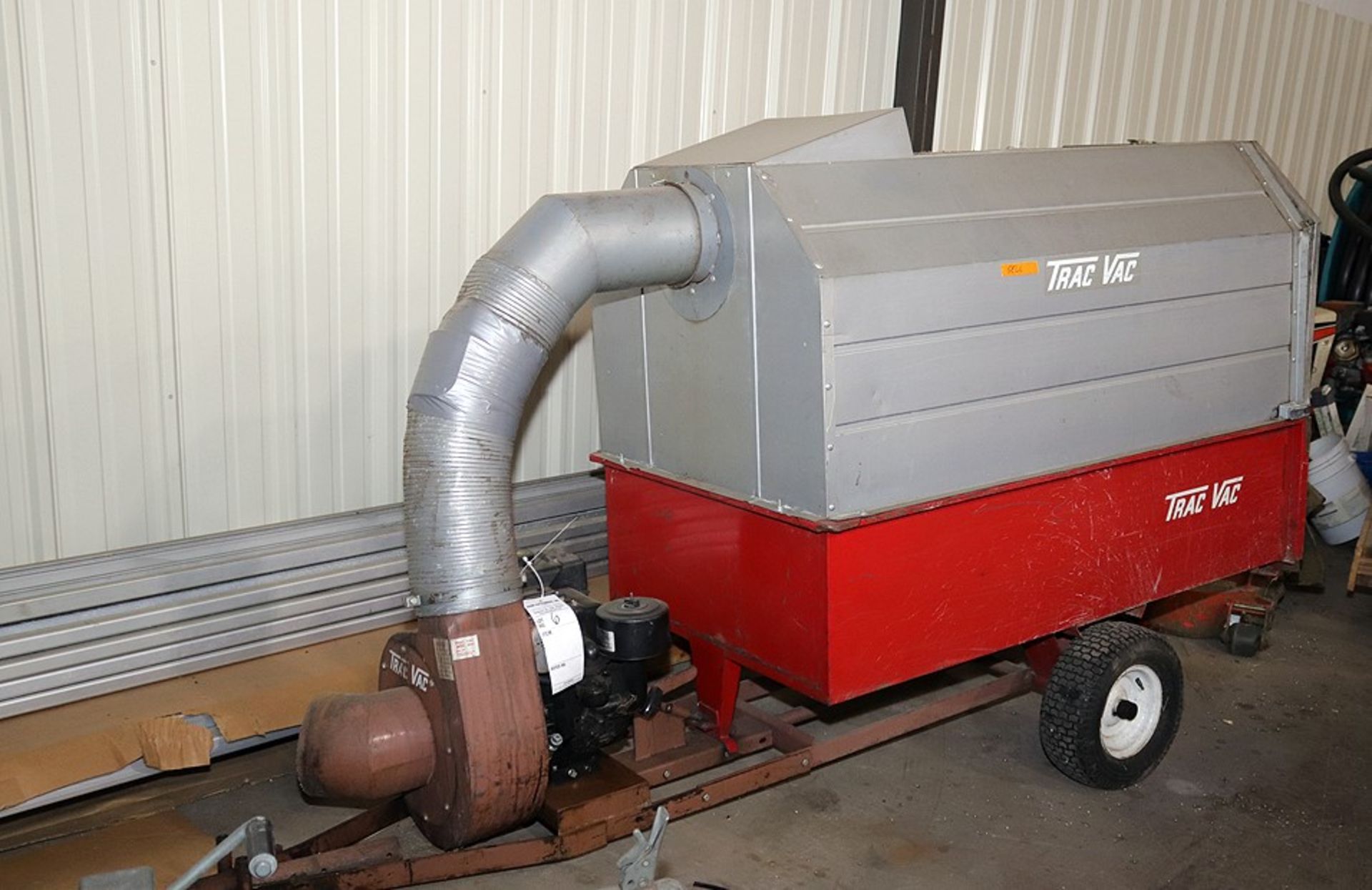 Trac Vac Model 880 with 8 hp Briggs and Stratton gas engine