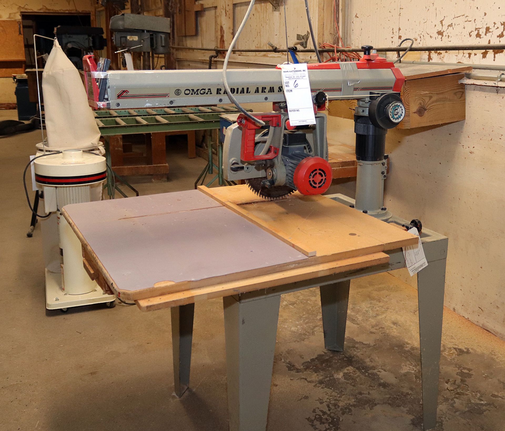 OMGA model RN600 radial arm saw