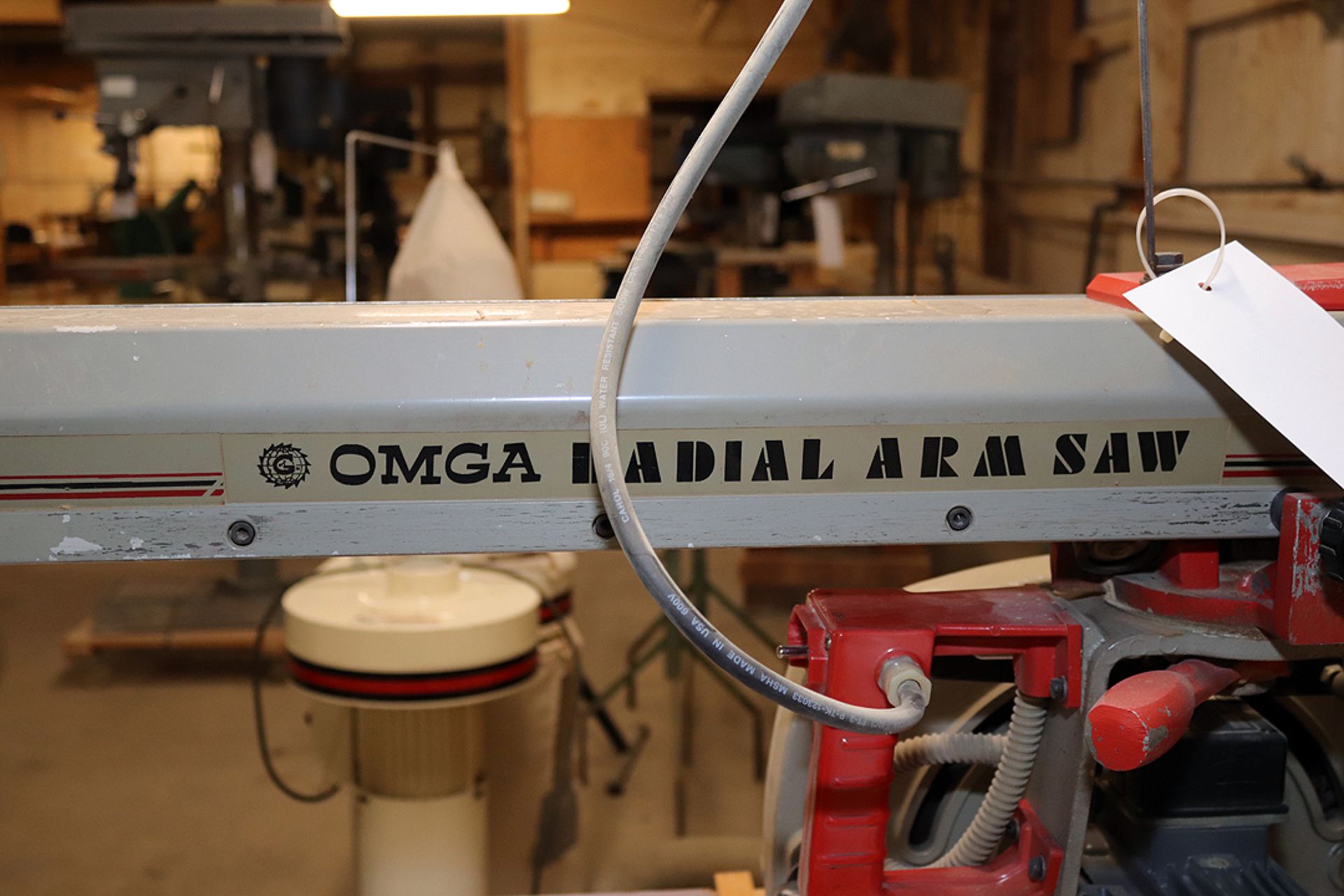 OMGA model RN600 radial arm saw - Image 2 of 4