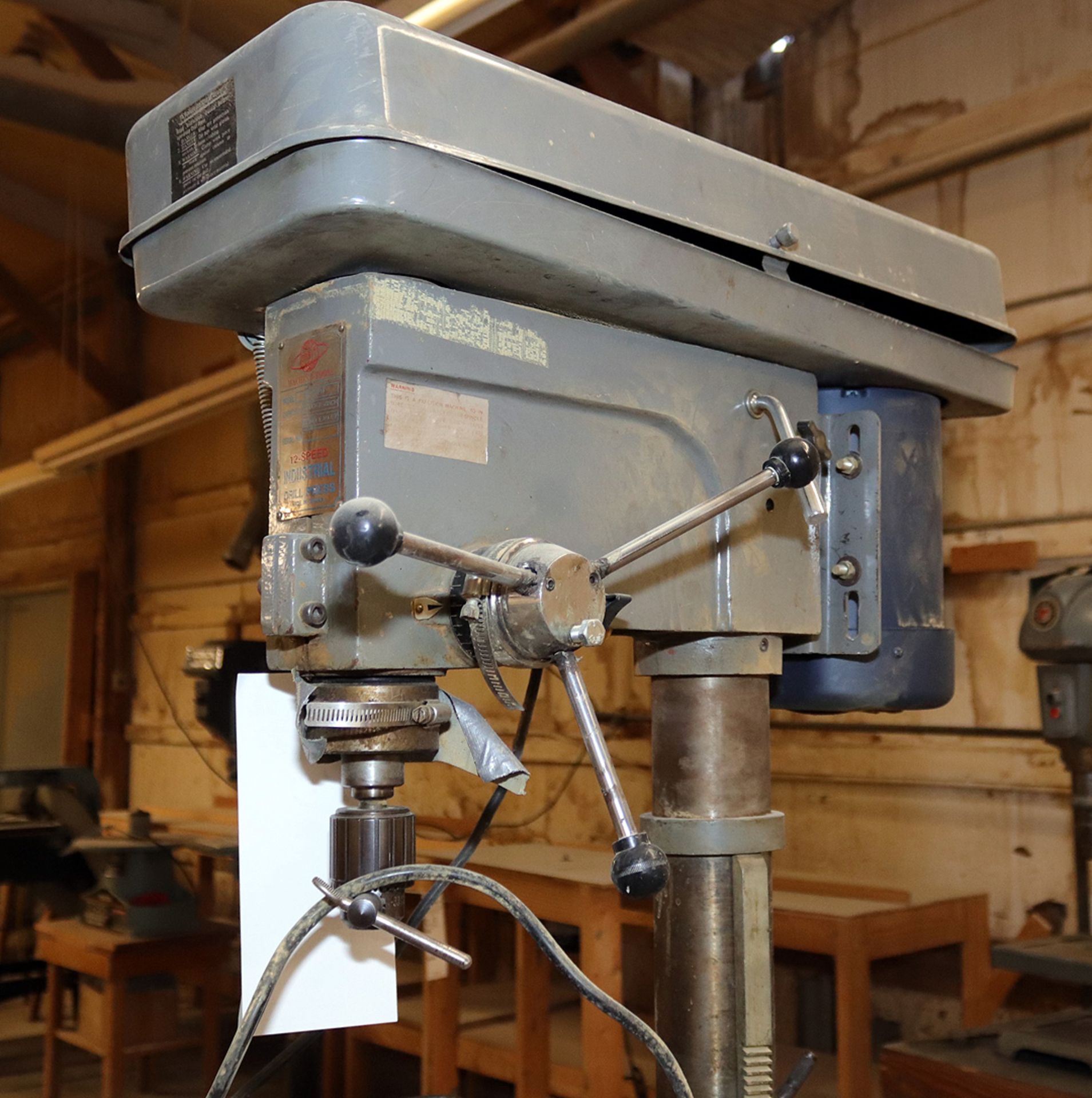 Orbit 12-speed floor model drill press, model OR-2501F - Image 3 of 5