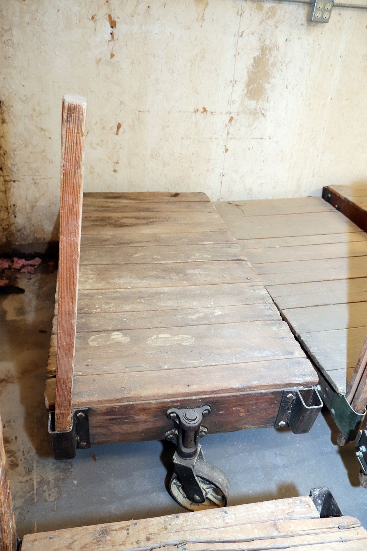 (2) Antique RR carts - Image 3 of 3