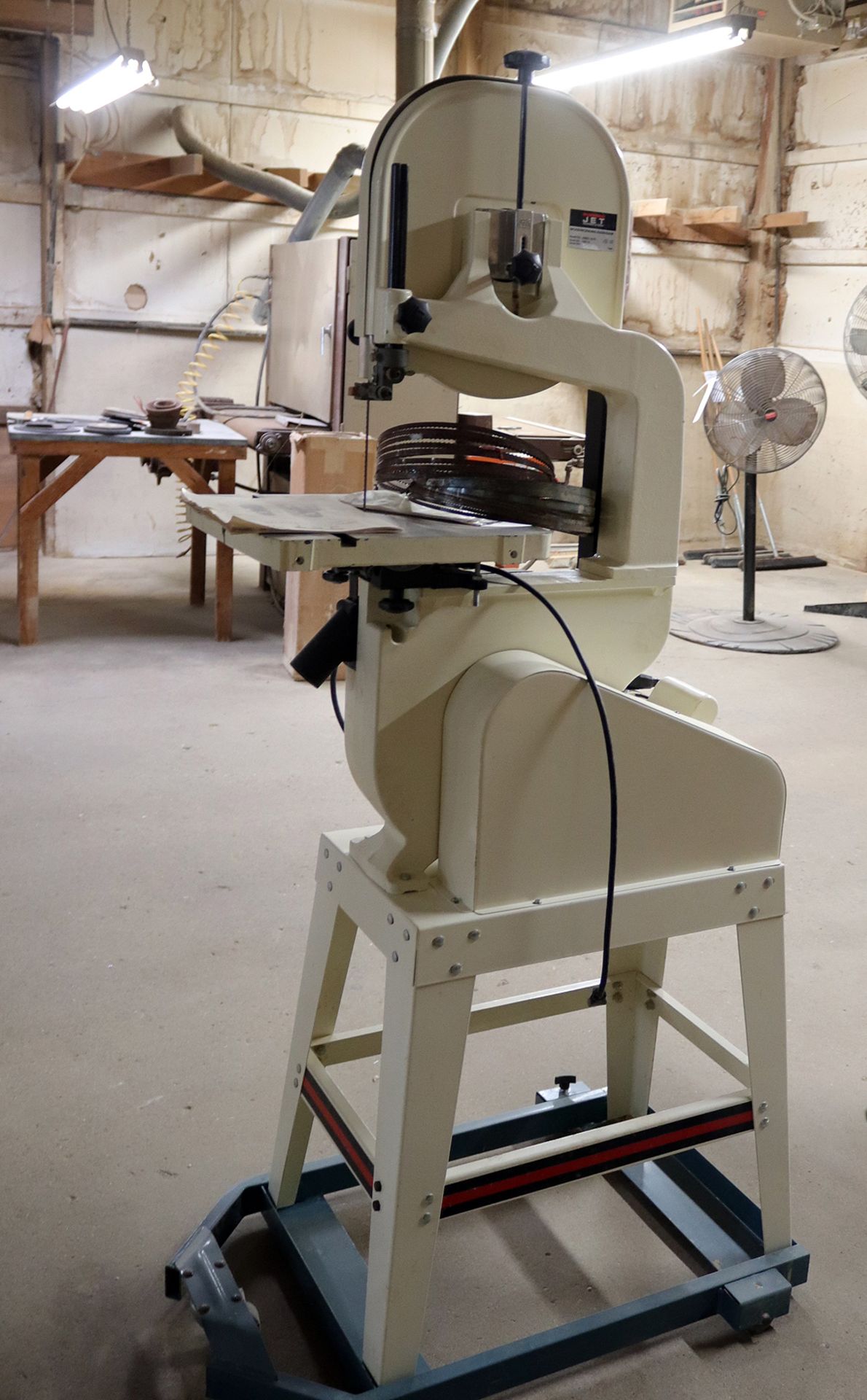 JET floor model band saw, model JWBs-140S, single phase - Image 3 of 8