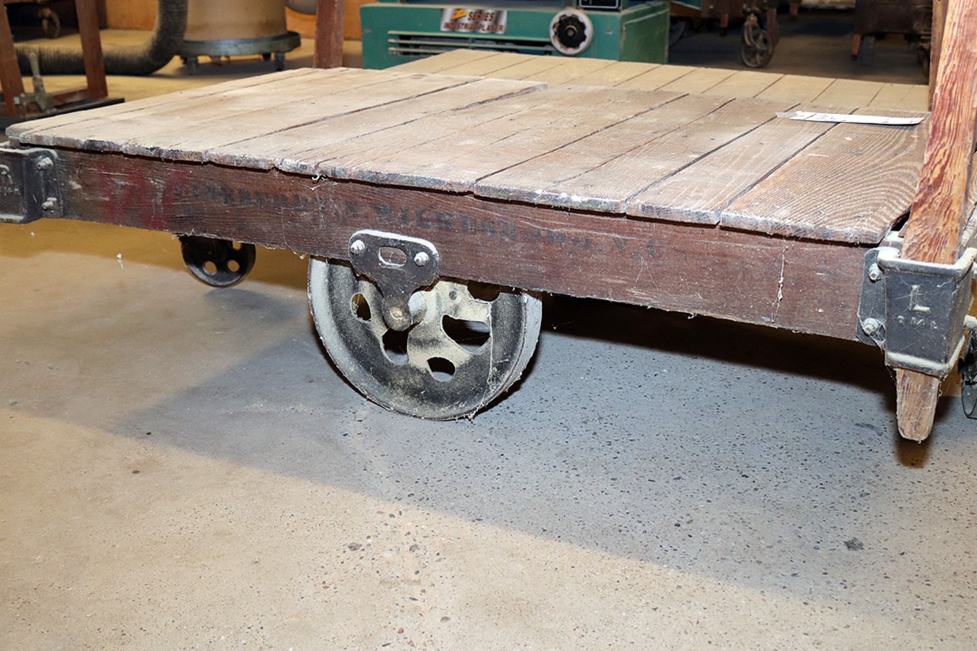 (2) Antique RR carts - Image 3 of 3